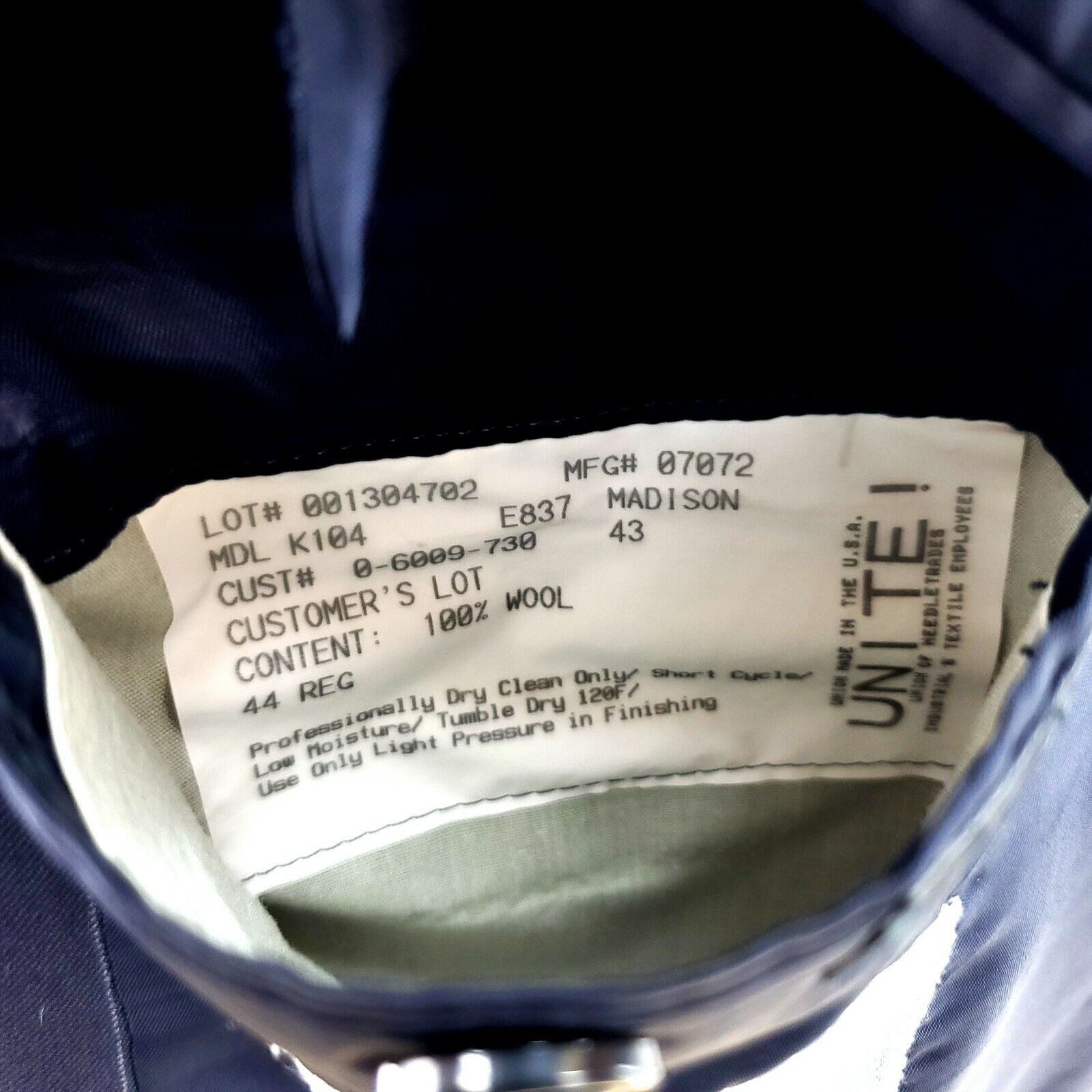Hickey Freeman Hickey Freeman Loro Piana 42R 2 Button Tasmanian Nordstrom W Size 42R - 10 Thumbnail