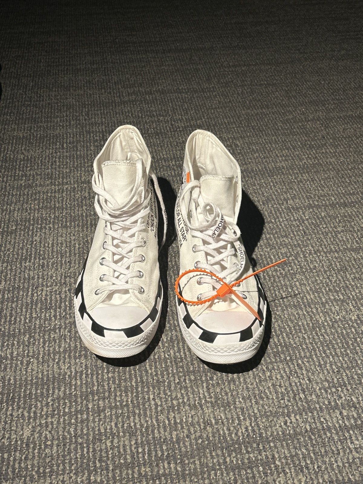Off-White × Virgil Abloh Off-White x Converse Chuck Taylor All-Star 70s Size US 13 / EU 46 - 2 Thumbnail