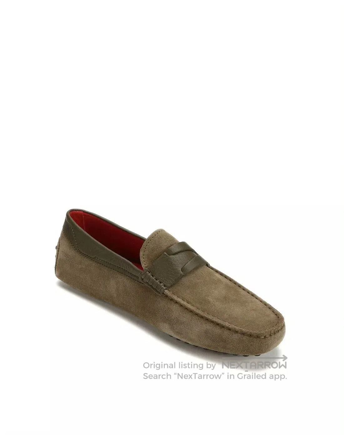 Tod's TOD'S Ferrari Suede Leather Driving Shoes. Size US 8 / EU 41 - 6 Thumbnail