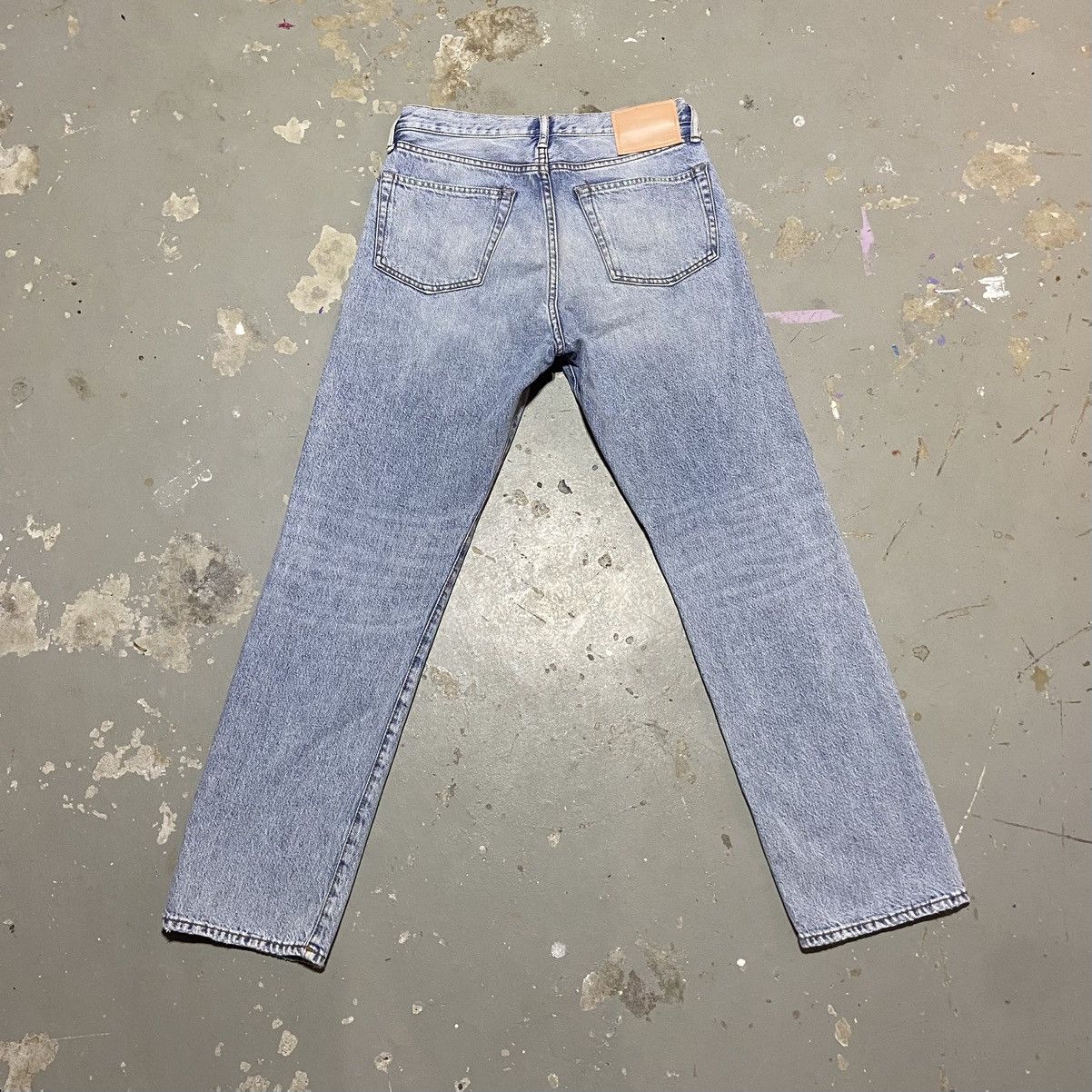 Acne Studios 1996 Light Blue Trash Denim Size US 30 / EU 46 - 2 Thumbnail