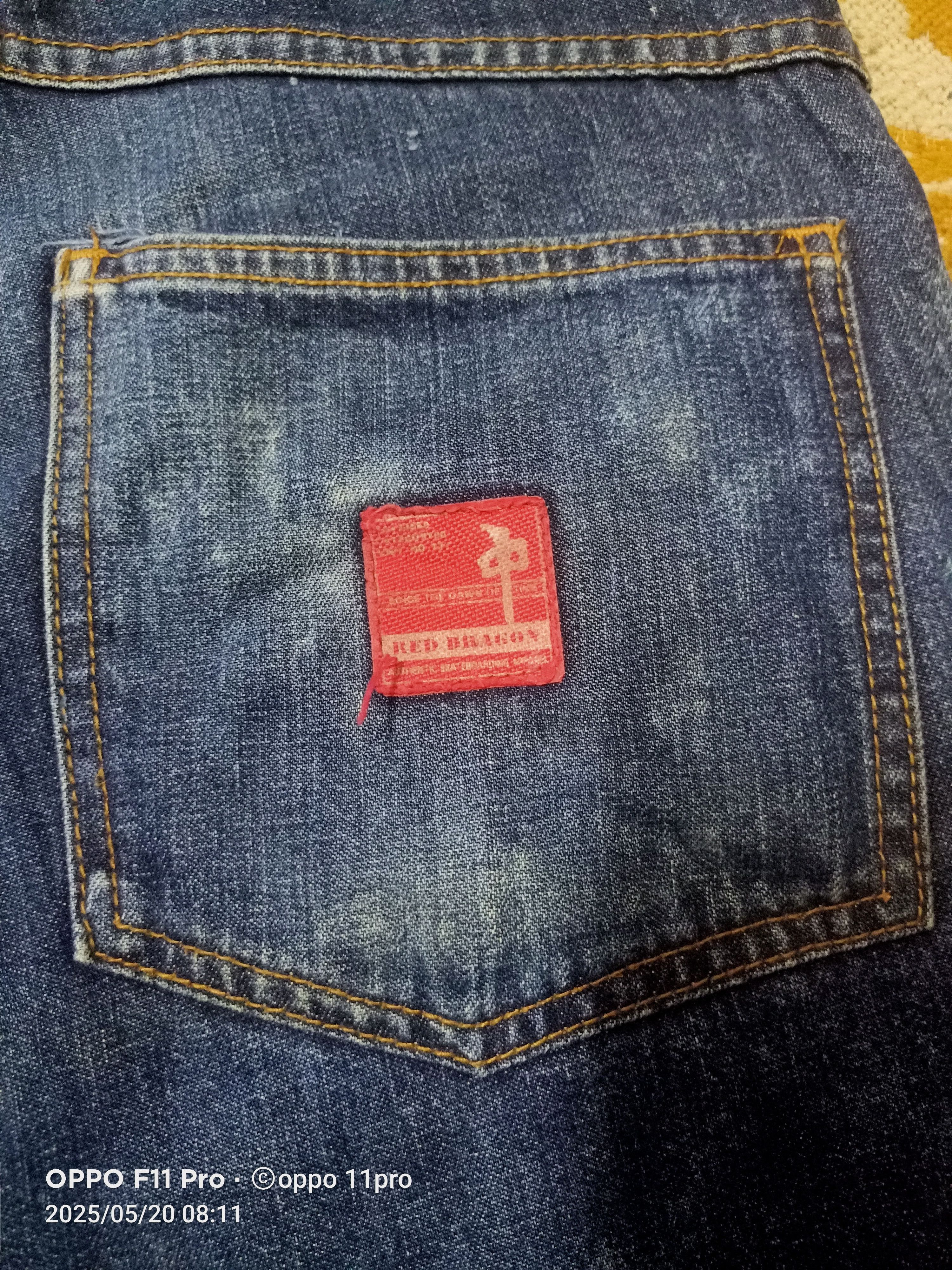 Santa Cruz Skateboards × Vintage Red Dragon 90s' Short Pants Men Size US 33 - 4 Thumbnail