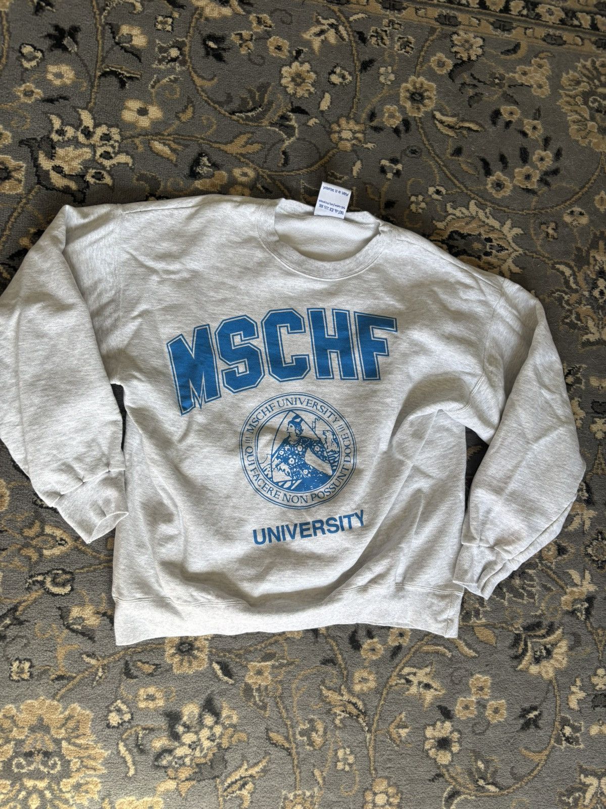 MSCHF MSCHF University Crewneck Size US L / EU 52-54 / 3 - 1 Thumbnail