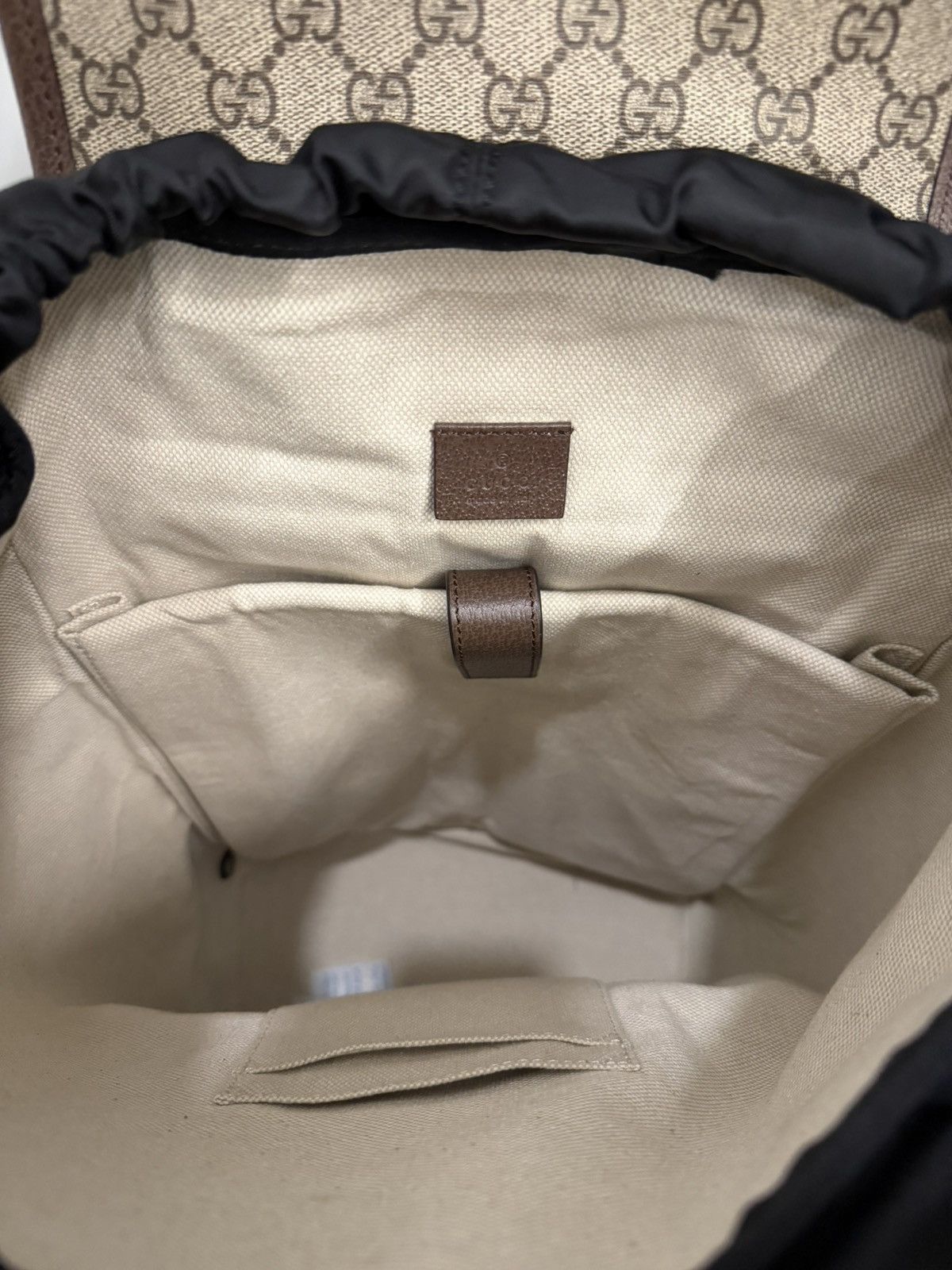 Gucci Gucci GG Supreme Canvas Backpack Size ONE SIZE - 4 Thumbnail