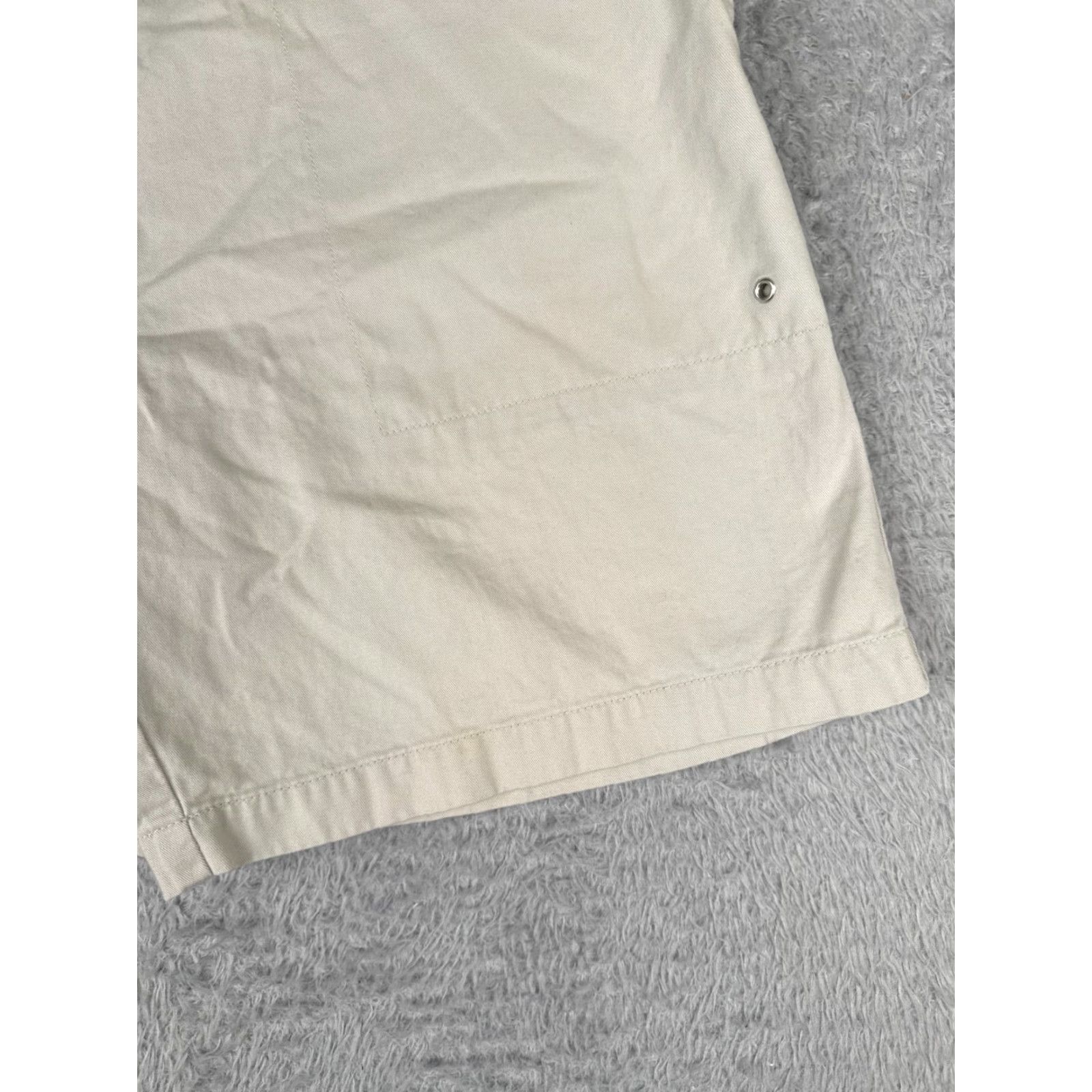 Ralph Lauren Lauren Ralph Lauren Shorts Women 8 Beige 100% Cotton Twill High Rise Hiking Outdoor Women Size 30" / US 8 / IT 44 - 3 Thumbnail