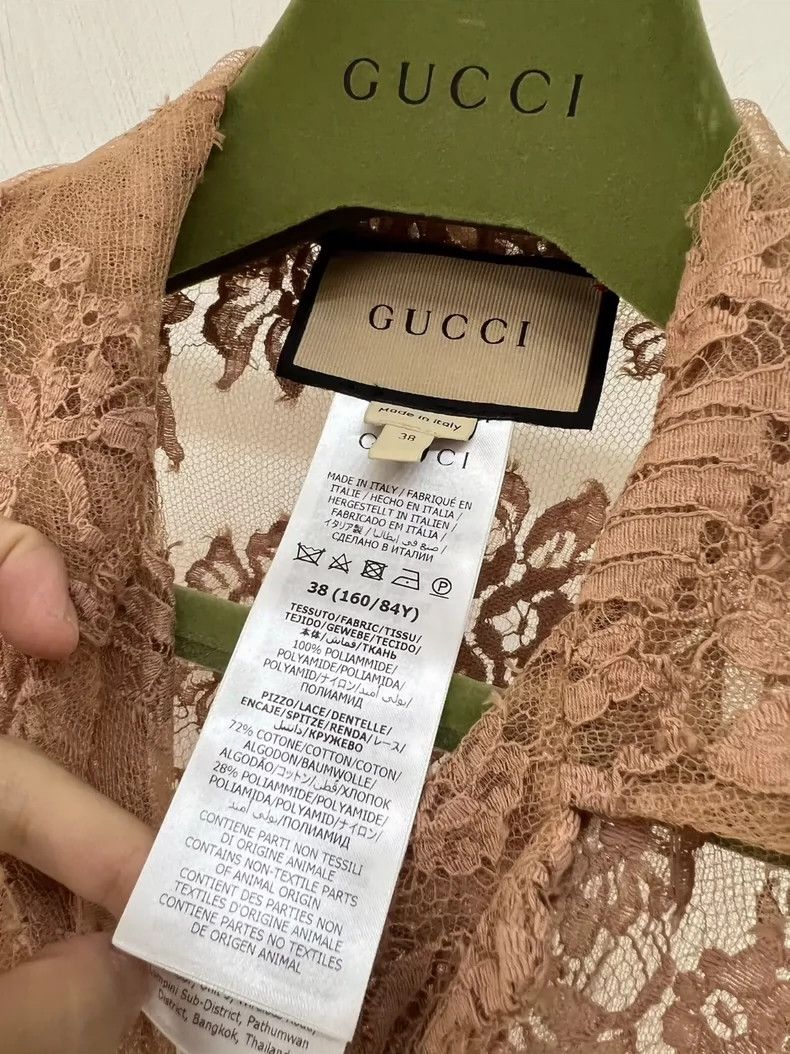 Gucci Gucci 23 new lace printed crochet suit size 38 2502-Nextarr Size 38R - 3 Thumbnail
