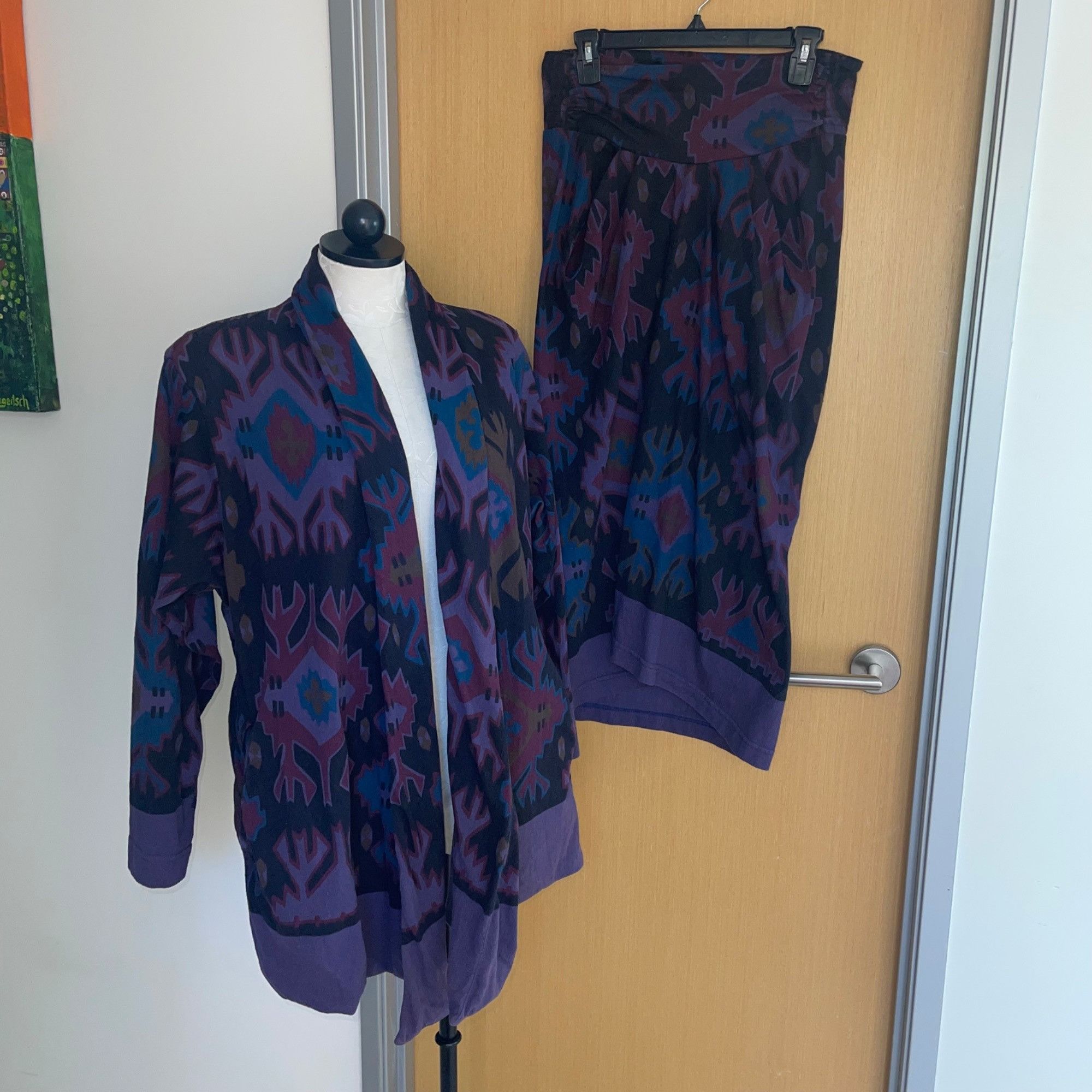 Vintage Michelle Lamy Vintage Womens Skirt And Jacket Set Size M / US 6-8 / IT 42-44 - 1 Thumbnail
