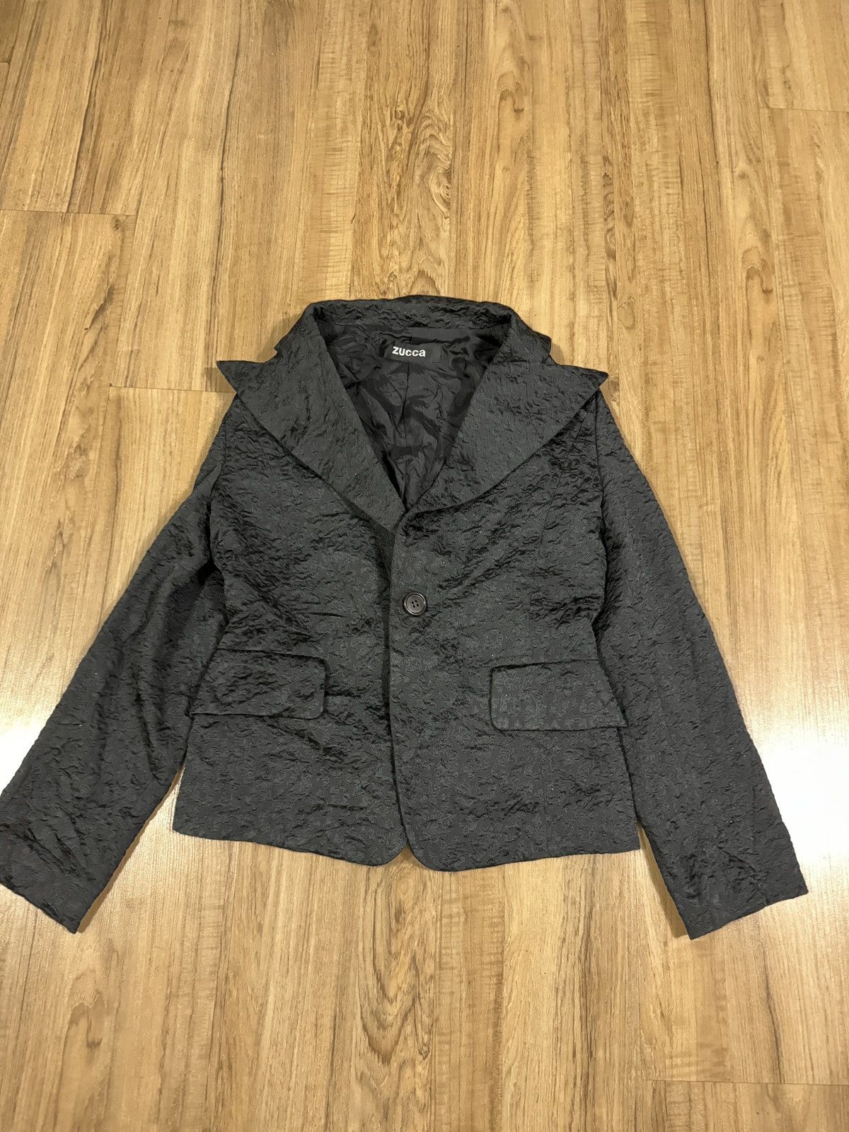 CABANE de ZUCCa × Zucca ZUCCA JACQUARD CASUAL BLAZER Size M / US 6-8 / IT 42-44 - 1 Thumbnail