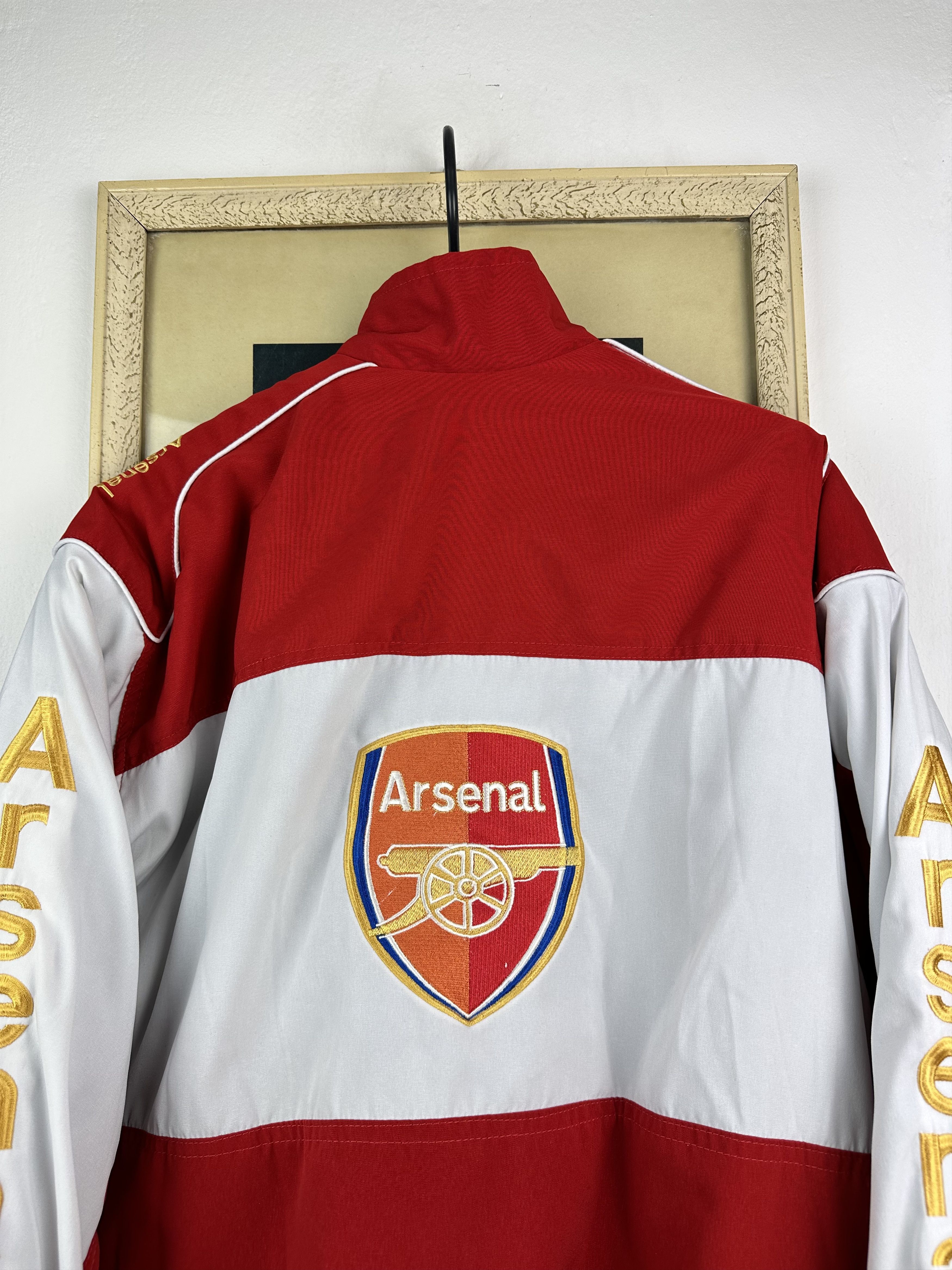 Other Vintage Arsenal Longon Racing Jacket Football Bomber Soccer Size US M / EU 48-50 / 2 - 9 Thumbnail