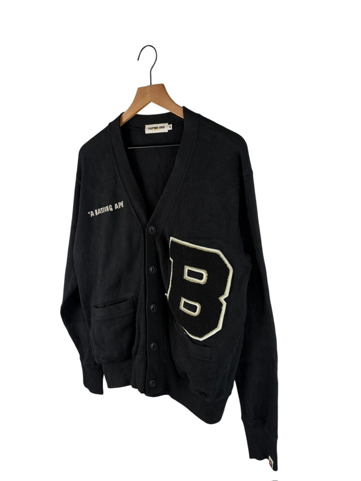 Bape Bape B Logo Cardigan Size US M / EU 48-50 / 2 - 2 Thumbnail