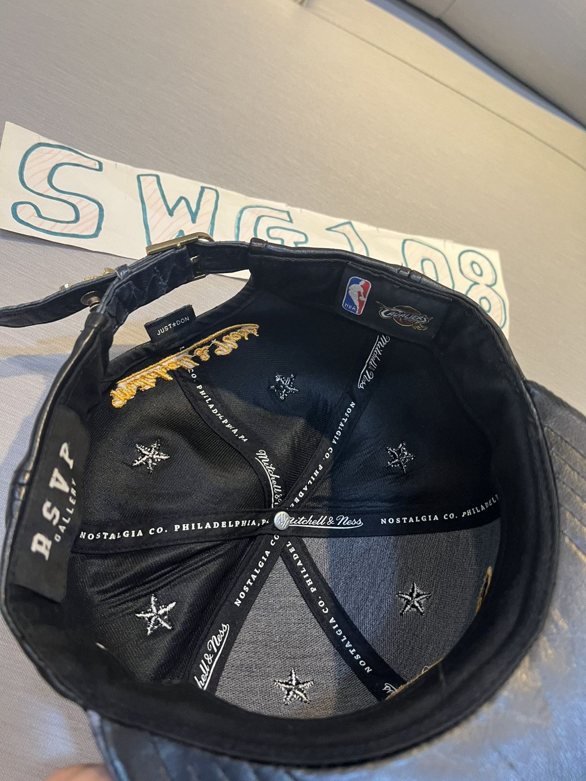 Just Don × Mitchell & Ness Just Don Cleveland Cavaliers Python Snapback – Ultra Rare Size ONE SIZE - 7 Thumbnail