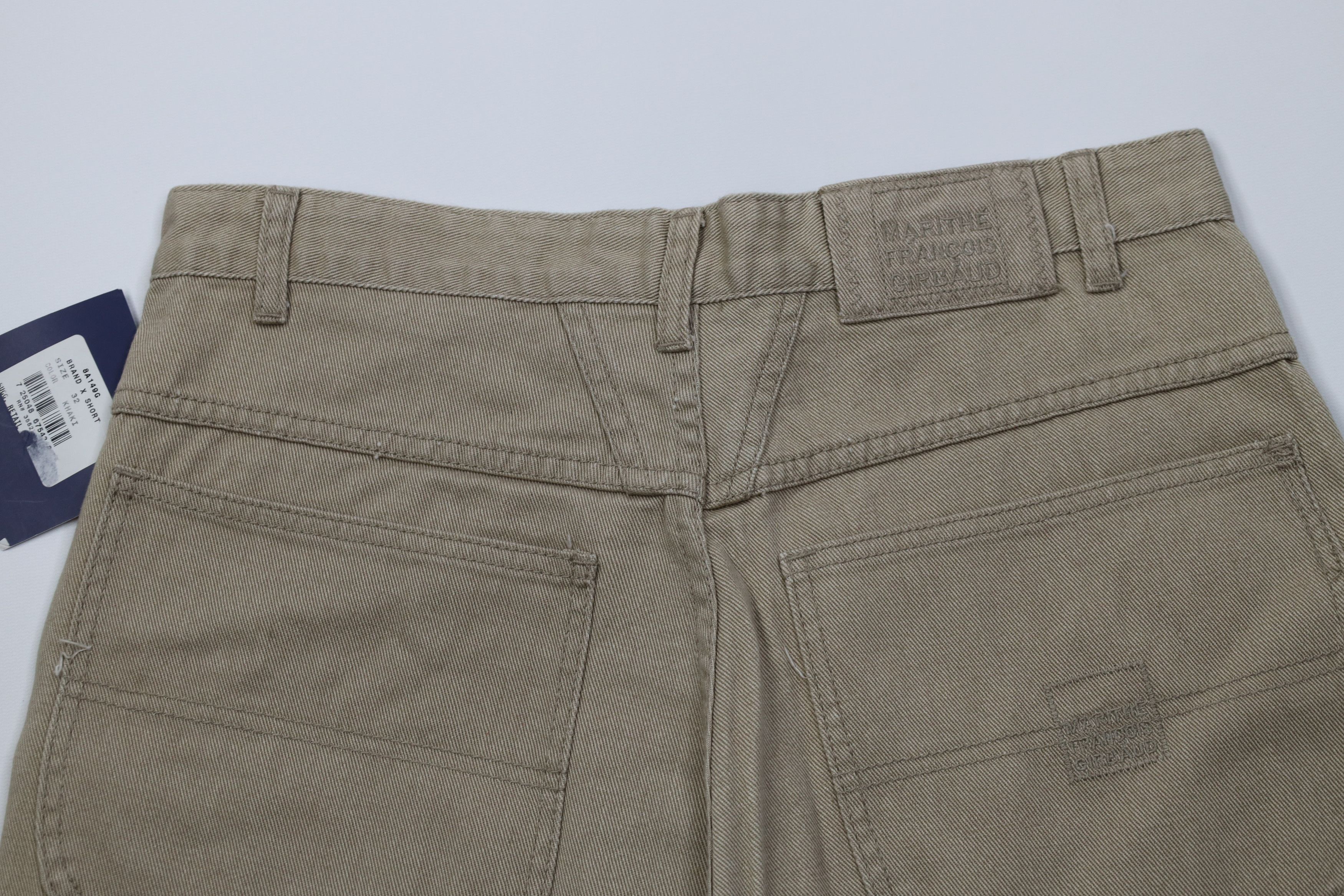 Marithe + Francois Girbaud Deadstock Vintage 90s Marithe Francois Girbaud Denim Shorts Size US 32 / EU 48 - 13 Thumbnail