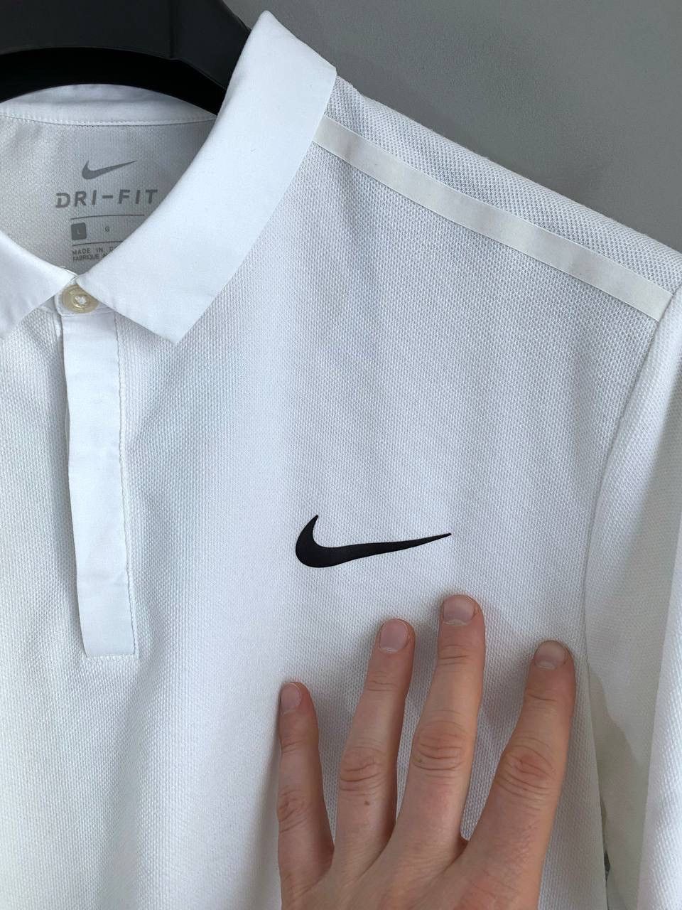 Nike Nike RF Roger Federer Men's White Tennis Polo Shirt, Size L Size US L / EU 52-54 / 3 - 6 Thumbnail