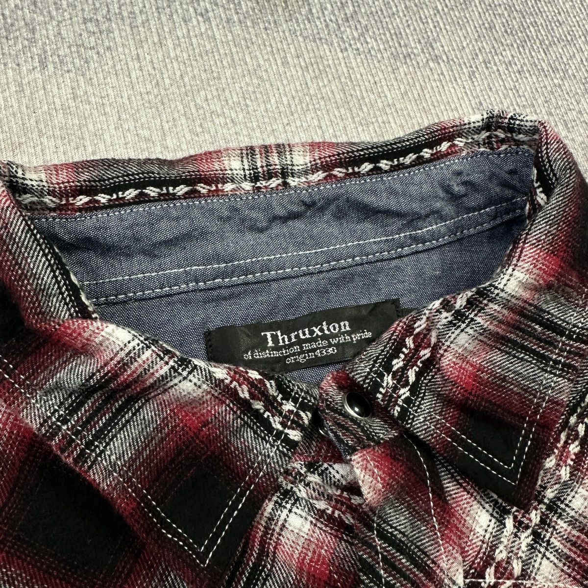 Japanese Brand Thruxton shirts Veterano style Size US XXL / EU 58 / 5 - 2 Thumbnail