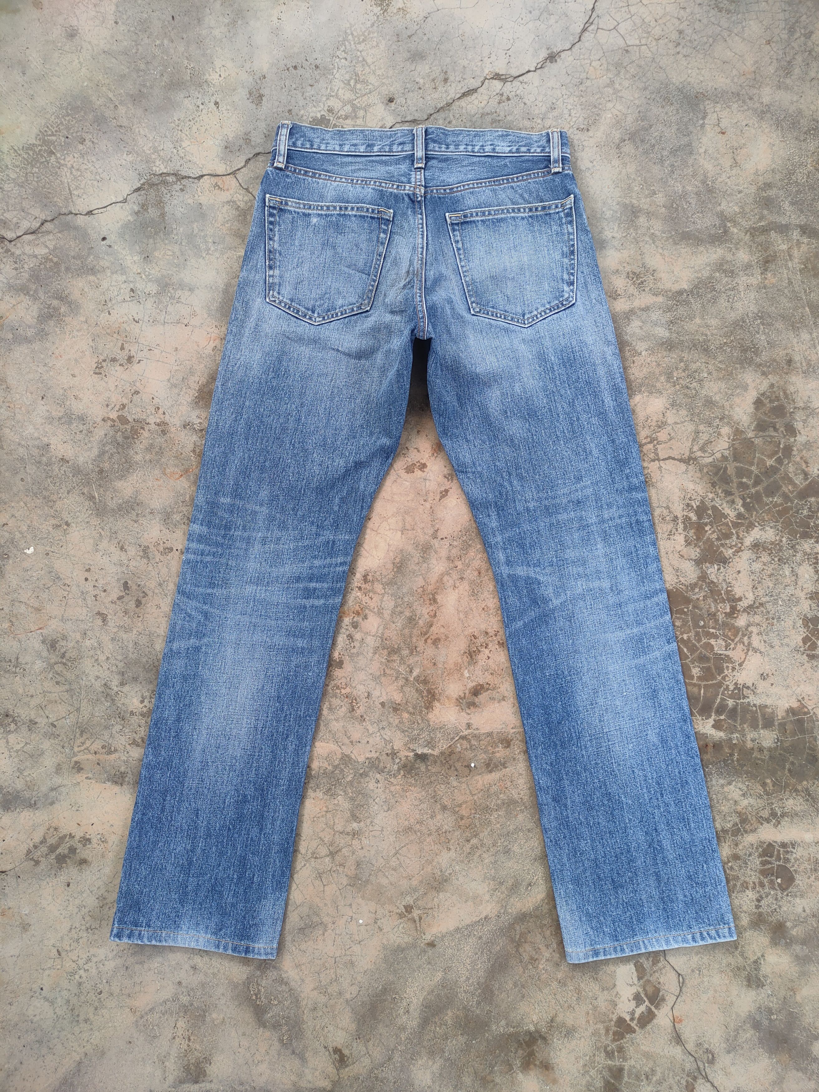 Japanese Brand W30 VINTAGE JAPANESE STRAIGHT FIT FADED RIPPED JEANS PANTS Size US 30 / EU 46 - 8 Thumbnail
