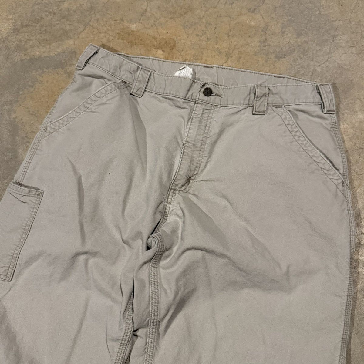 Carhartt 2000s Carhartt Faded Distressed Carpenter Jeans ERD Grunge Size US 38 / EU 54 - 7 Thumbnail