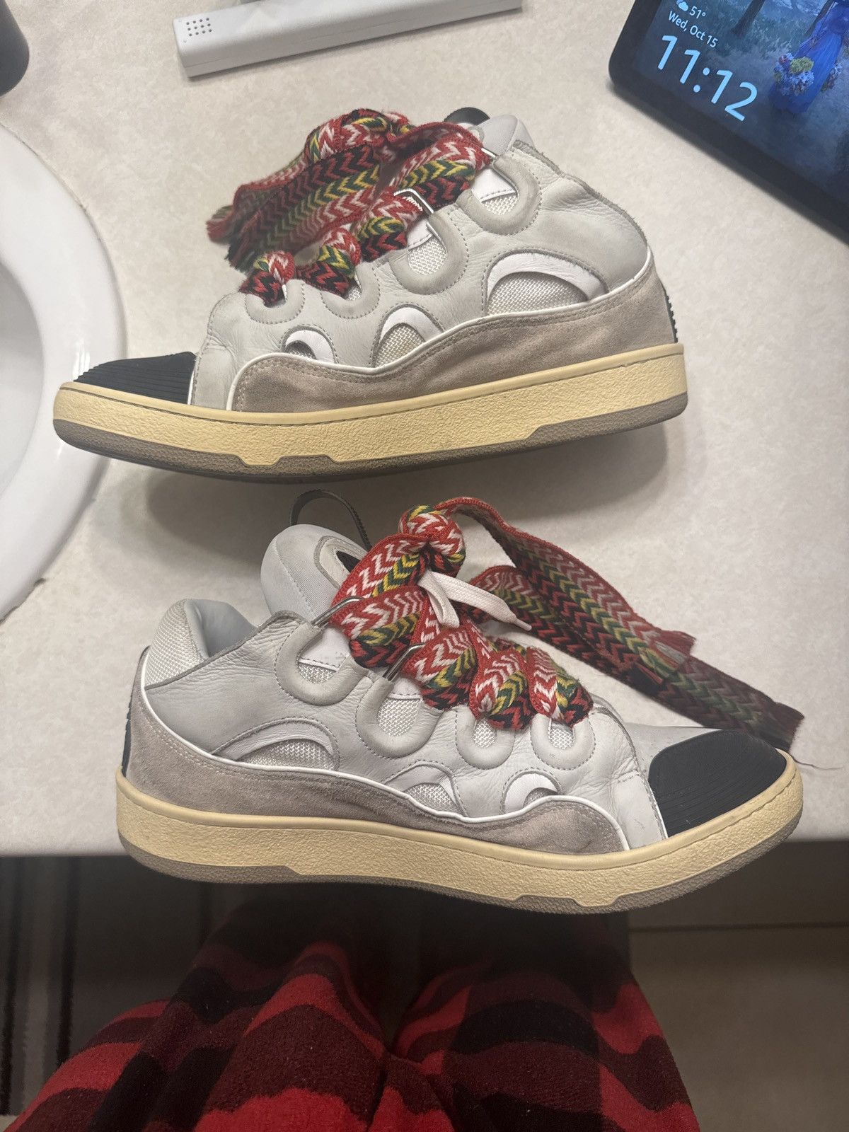 Lanvin Lavin Curb Smeakers Size US 12 / EU 45 - 2 Thumbnail