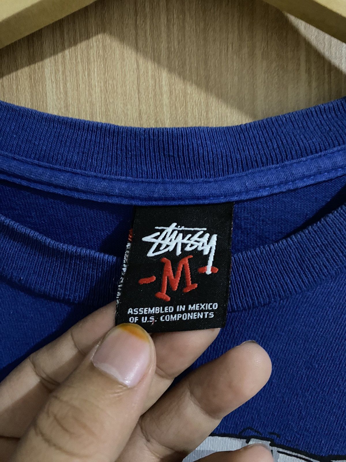 Stussy 2000s stussy x chain gang longsleeve rare collection Size US M / EU 48-50 / 2 - 10 Thumbnail