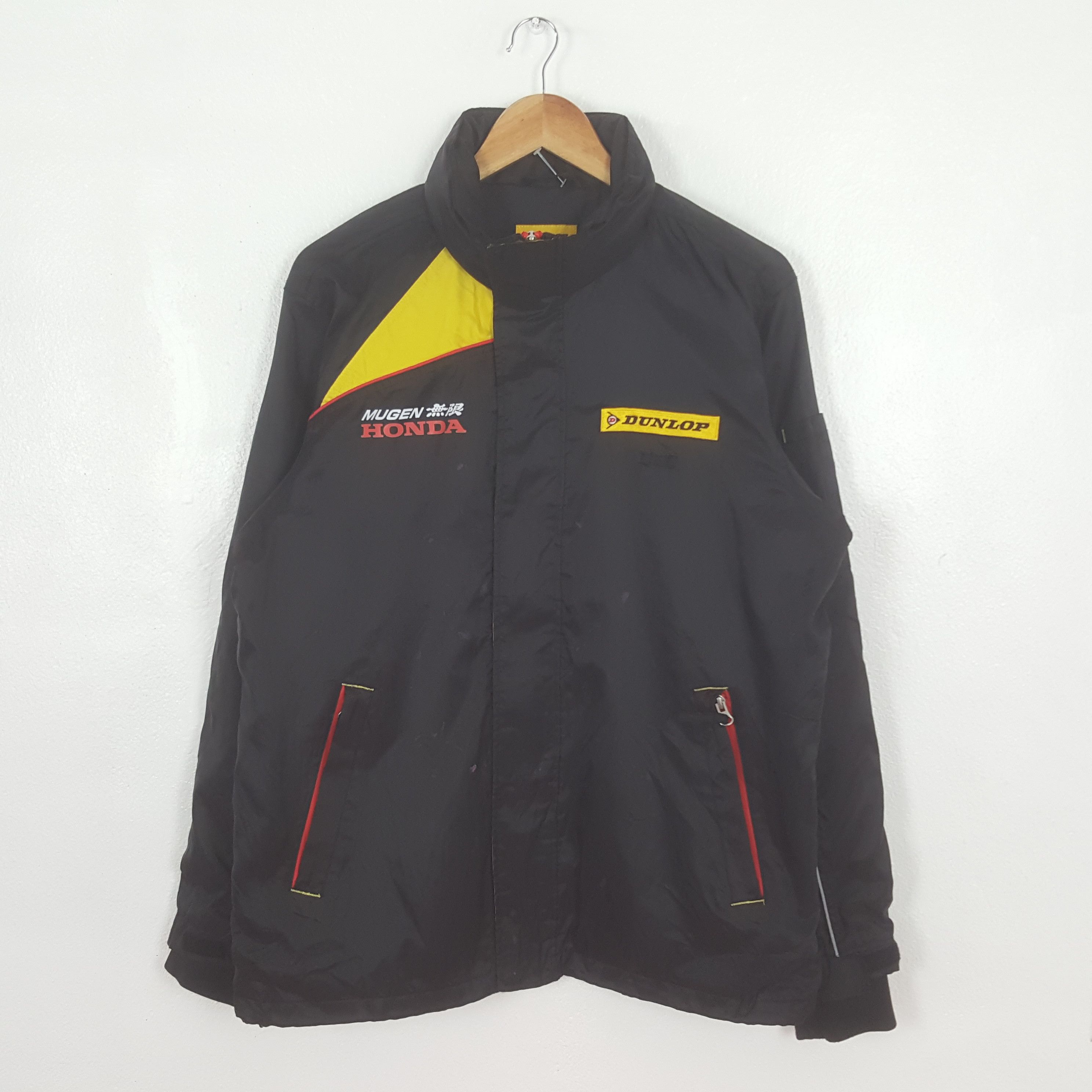 Honda Vintage Dunlop X Mugen Honda Racing Custom Jacket C322N20 Size US M / EU 48-50 / 2 - 3 Thumbnail