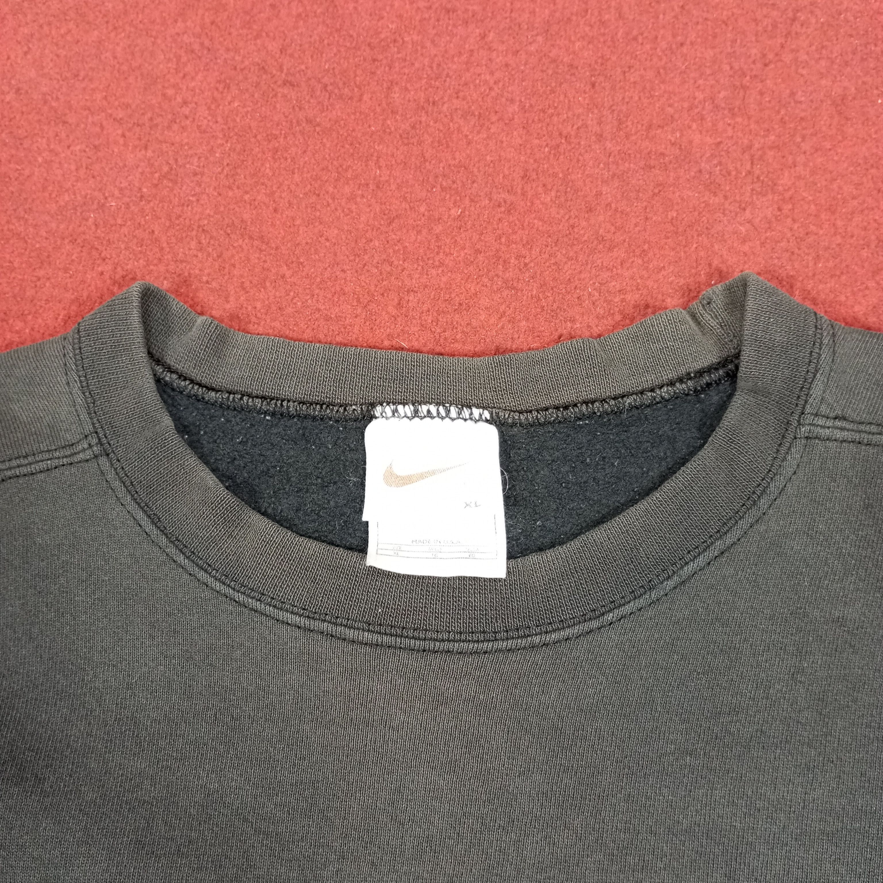 Nike × Vintage Nike Streetwear Style Sweatshirt Made In USA Size US XL / EU 56 / 4 - 4 Thumbnail