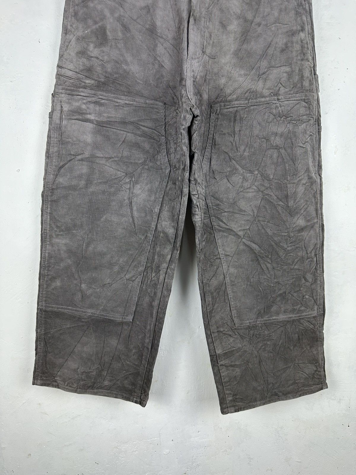 Japanese Brand Carpanter Conduroi Double Knee Vintage Baggy Carhatt Style Size US 31 - 4 Thumbnail