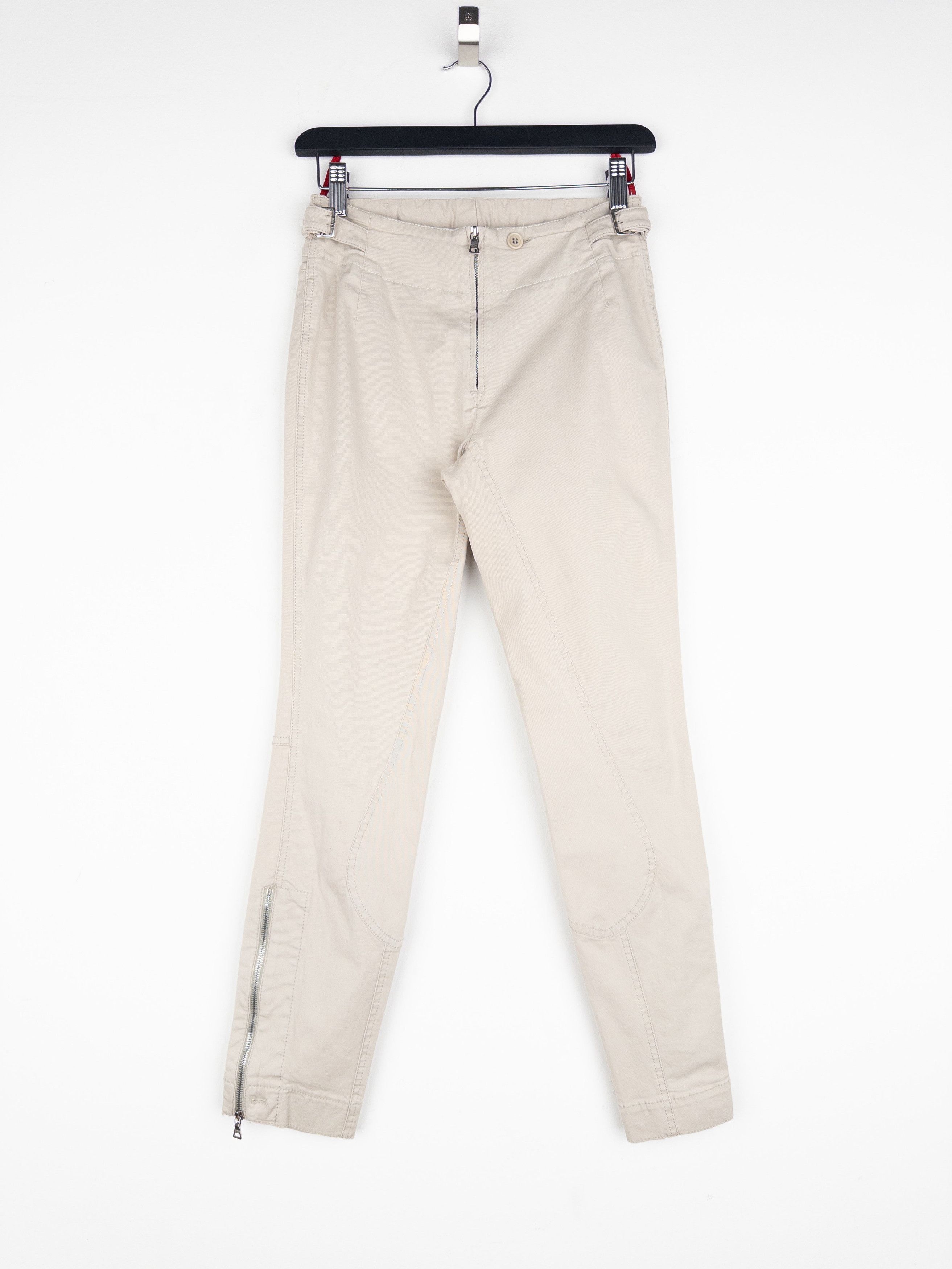 Prada 2000s Astro Moto Biker Pants Size 28" / US 6 / IT 42 - 1 Thumbnail