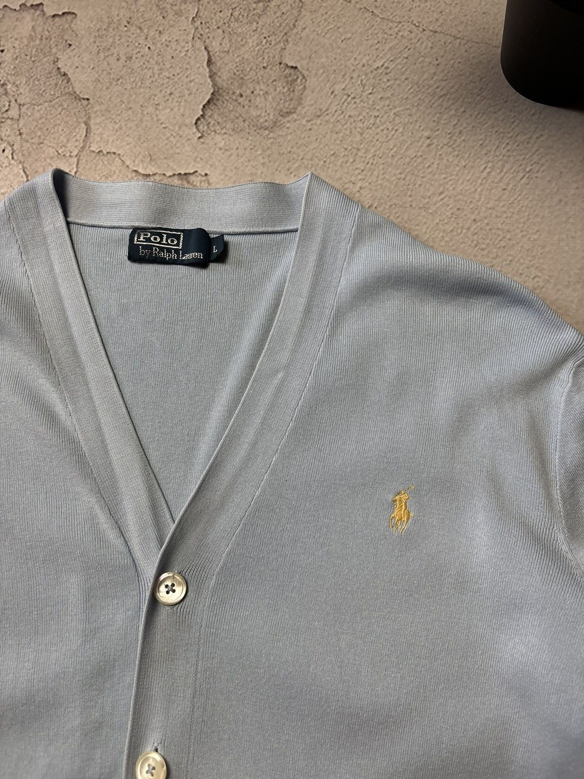 Polo Ralph Lauren Polo Ralph Lauren Knit Blue Cardigan Sweater Vintage Size L Size US L / EU 52-54 / 3 - 2 Thumbnail