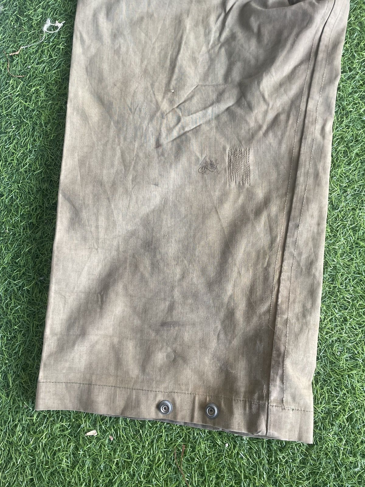 Other × Vintage VTG Men's WWII 1940s US Army Wet Weather Overalls Size US 40 / EU 56 - 3 Thumbnail