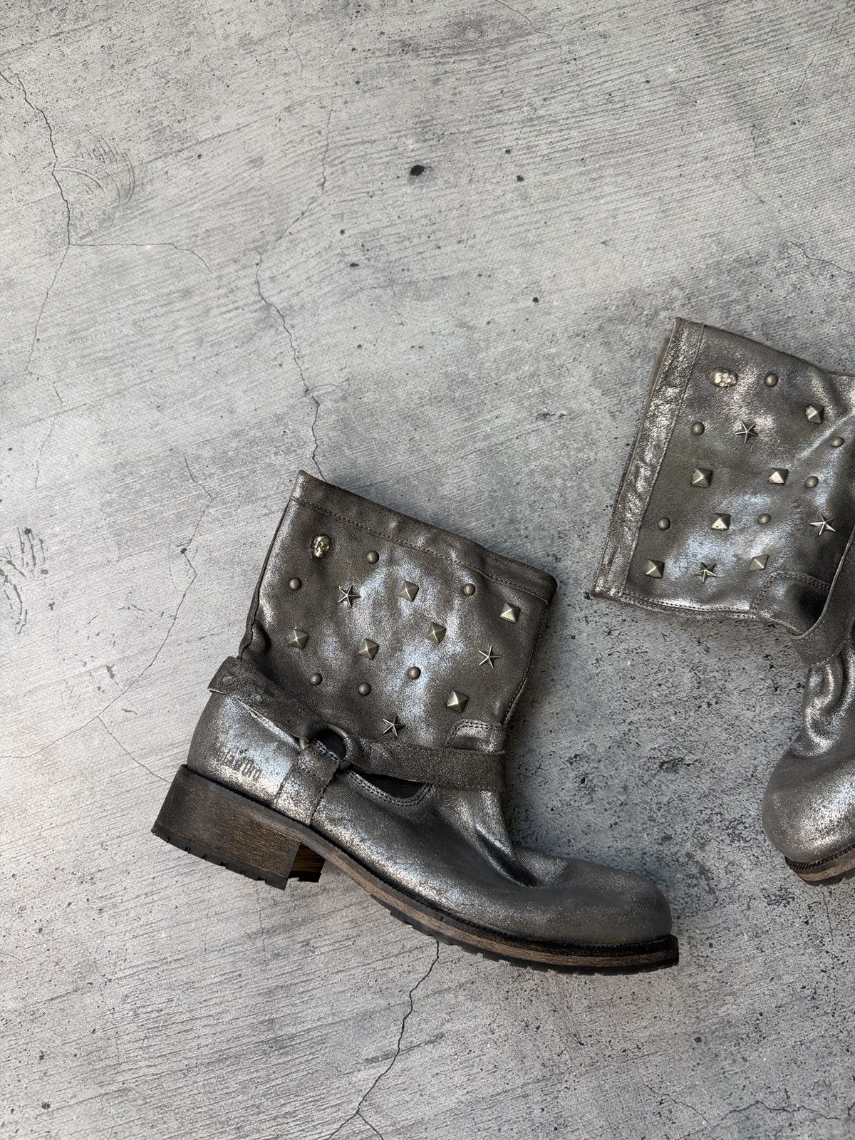 A.S.98 Avant Garde A.S. 98 14th Addiction Style Leather Boots Size US 8 / EU 41 - 2 Thumbnail