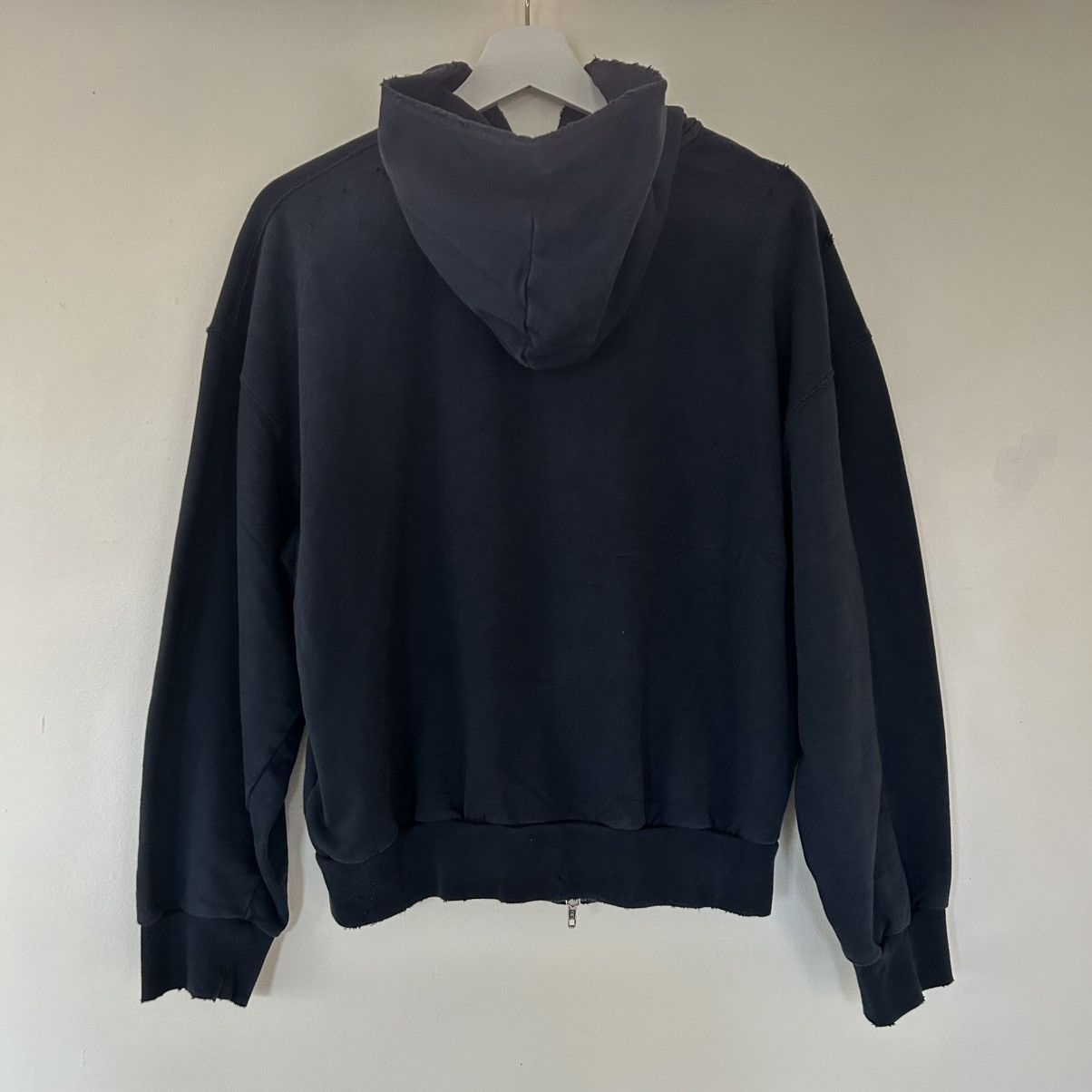 Balenciaga Balenciaga Saint Germain Navy Zip up Size US XXS / EU 40 - 2 Thumbnail