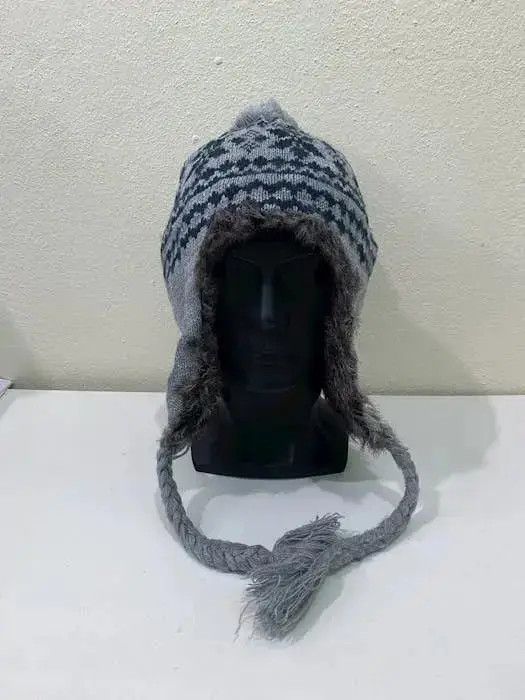 Japanese Brand Gina Benotti Earflap Beanie Hat Size ONE SIZE - 3 Thumbnail
