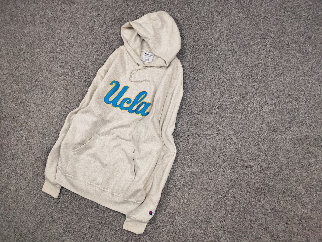Champion Vintage Champion x Ucla Logo Classic Oversize Gray Hoodie Size US L / EU 52-54 / 3 - 2 Thumbnail
