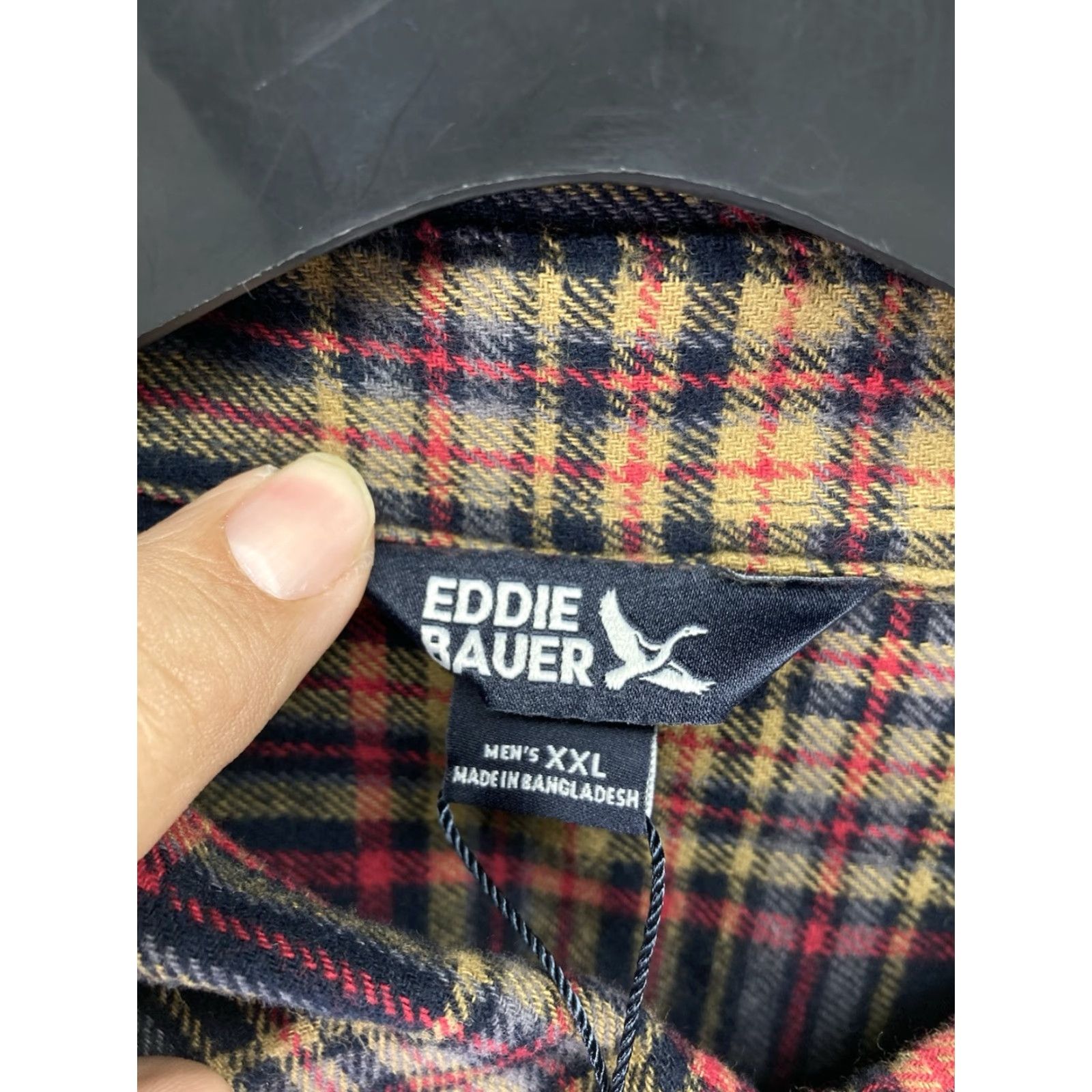 Eddie Bauer VINTAGE Eddie Bauer Flannel Shirt Men 2XL Plaid Long Sleeve Button Casual NWT Size US XXL / EU 58 / 5 - 7 Thumbnail
