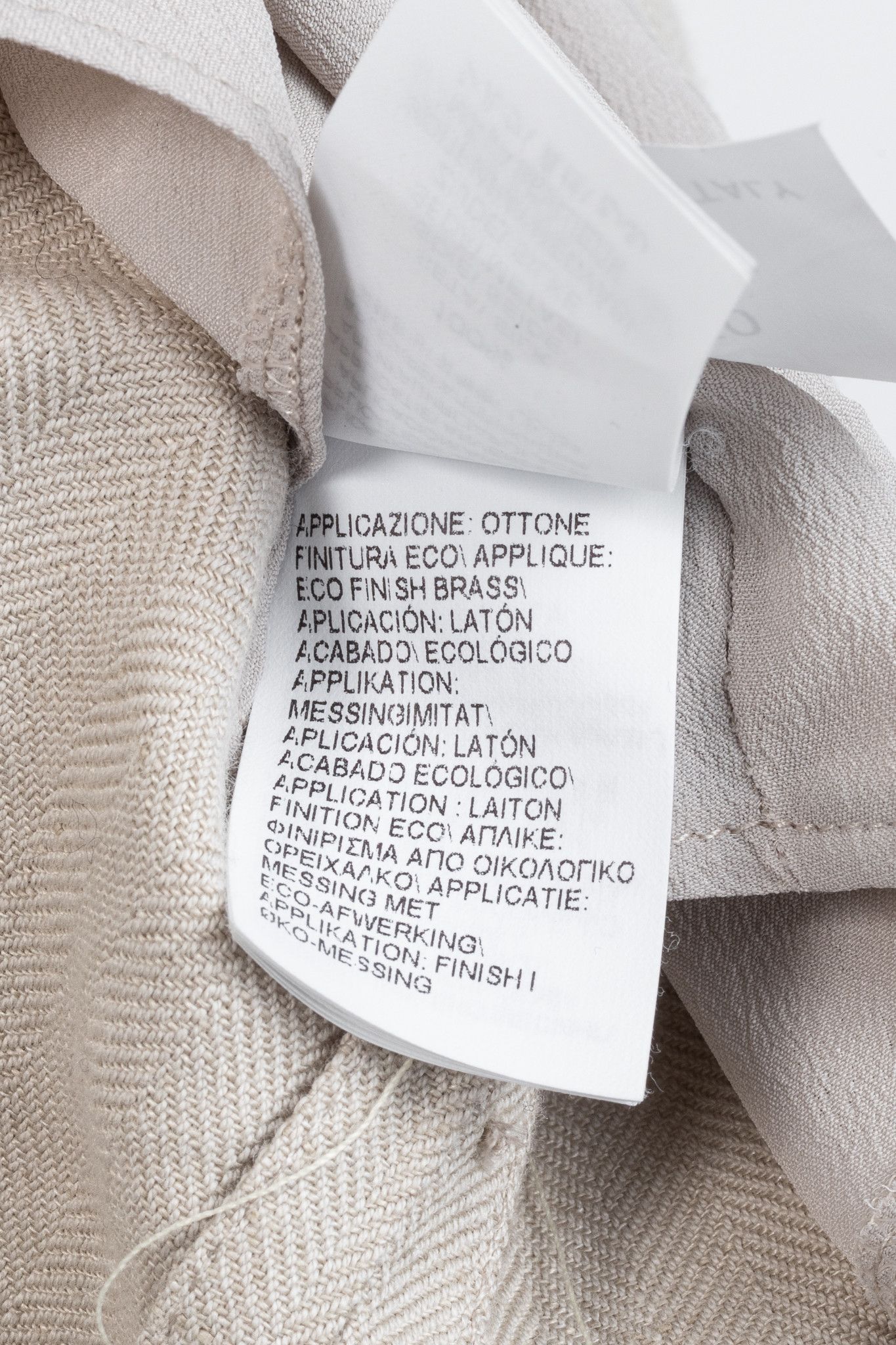 Brunello Cucinelli Brunello Cucinelli SS18 Cotton & Linen Monili-Trim Blazer Size 3XL / US 20-22 - 11 Thumbnail