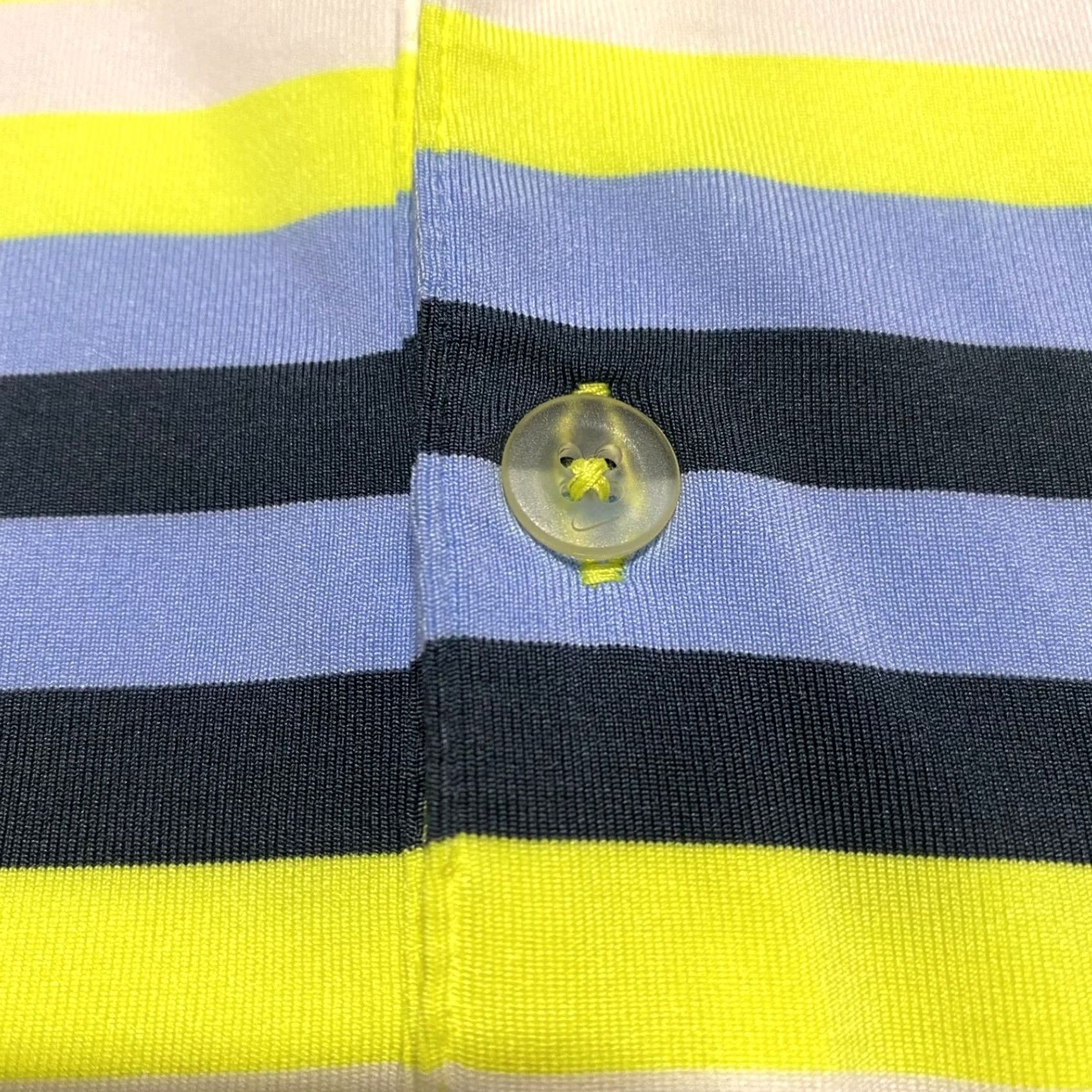 Nike Nike Golf Polo Shirt Mens Large Dri-Fit Multicolor Striped Short Sleeve Polo Size US L / EU 52-54 / 3 - 7 Thumbnail