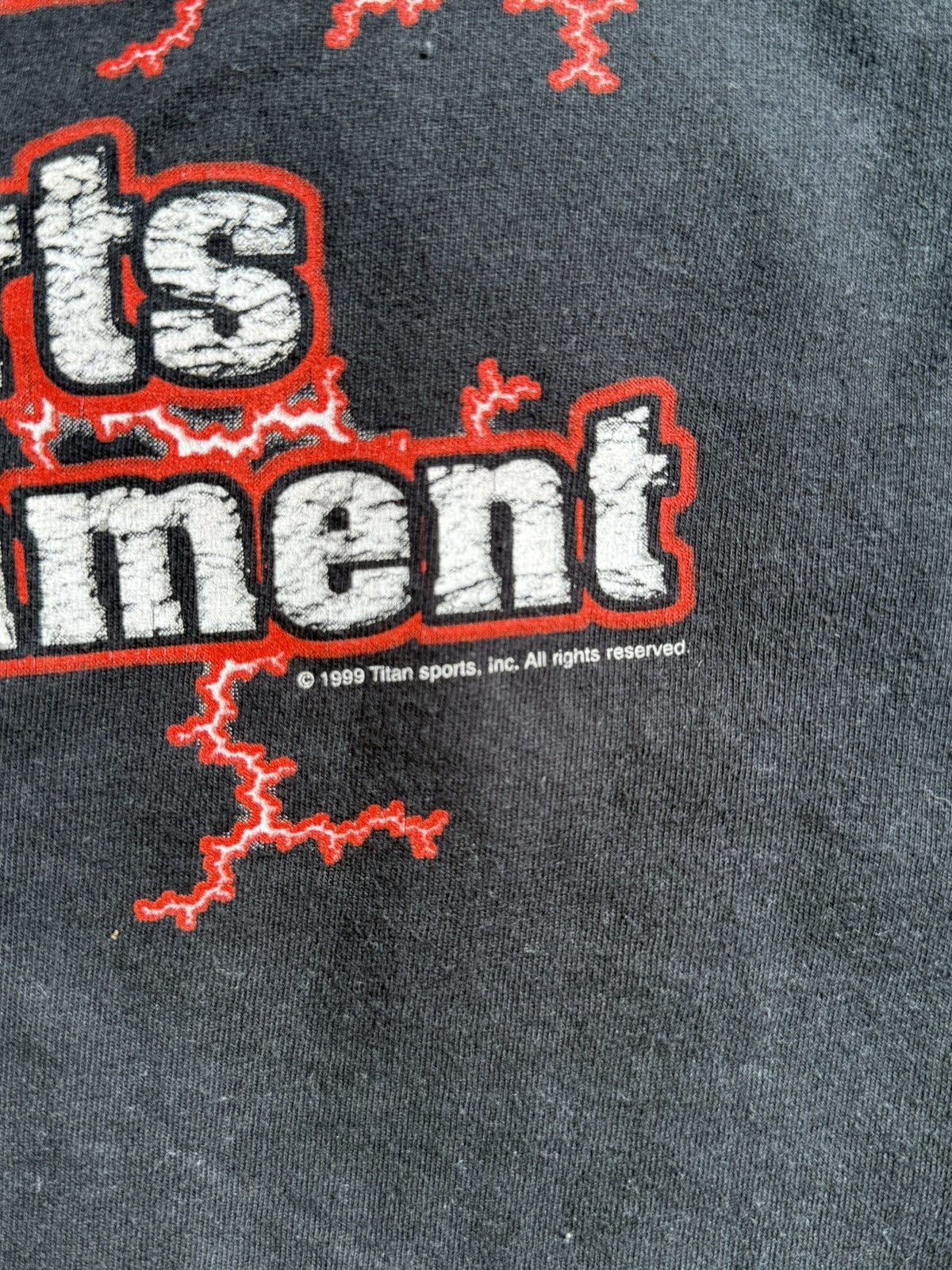 Other Vintage 1999 WWE The Rock Tshirt Size US XL / EU 56 / 4 - 6 Thumbnail
