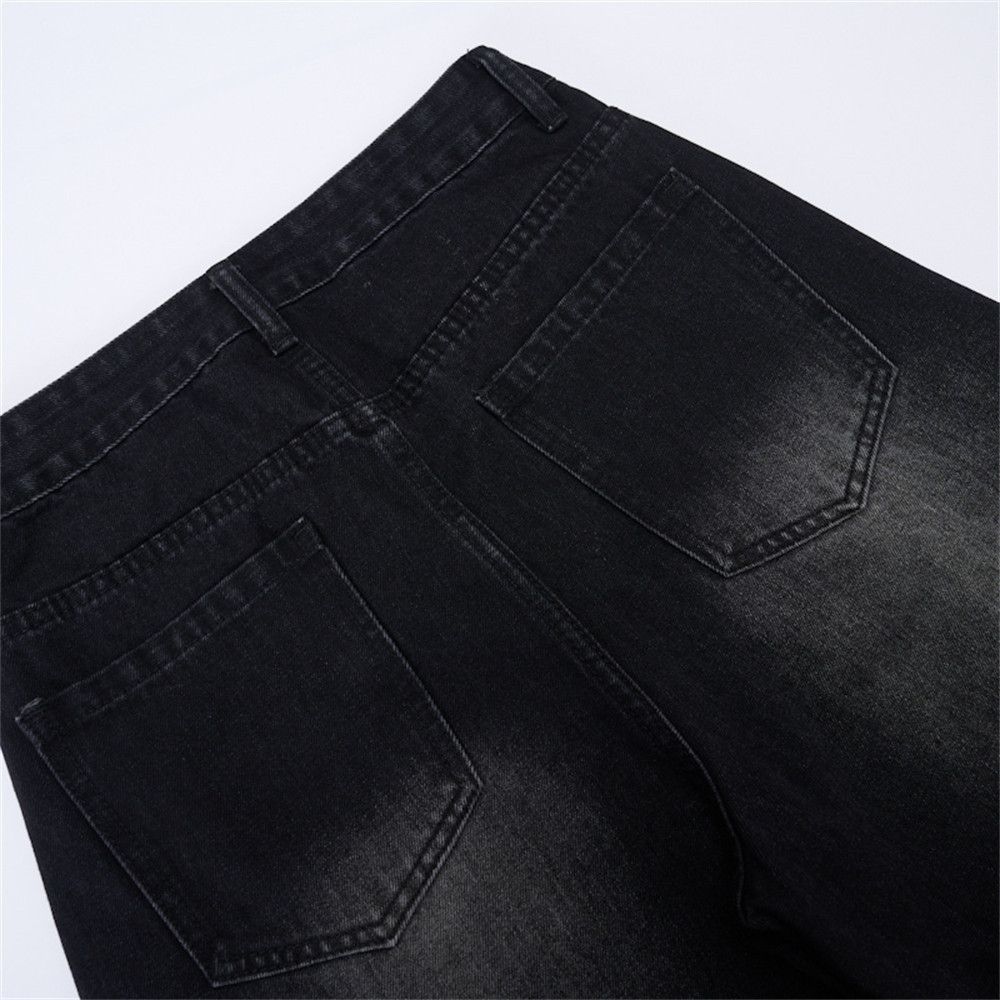 Vintage Men's wide-leg vintage distressed casual scimitar jeans Size US 32 / EU 48 - 6 Thumbnail