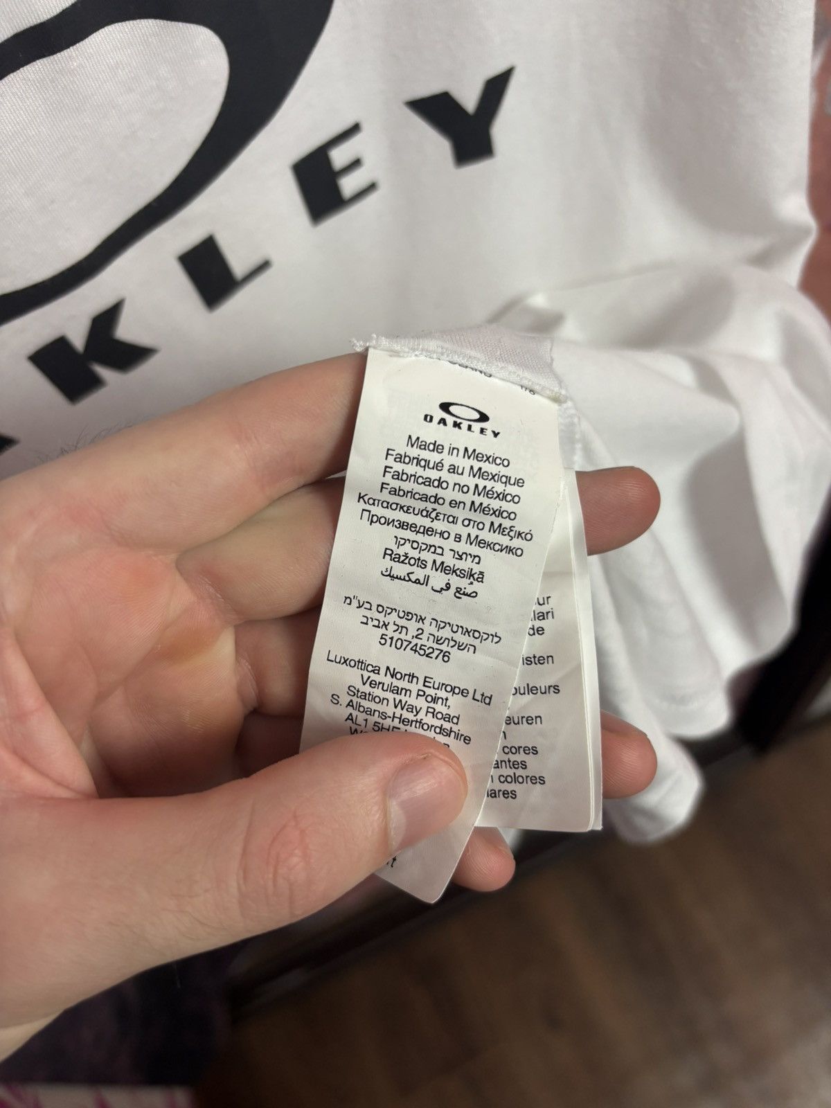 Oakley Oakley streetwear tee Size US XL / EU 56 / 4 - 6 Thumbnail