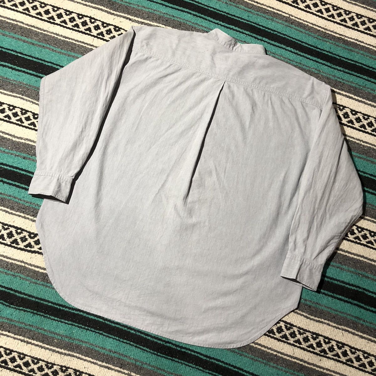 Issey Miyake Plantation Shanghai Boxy Shirt 🥬 Size US M / EU 48-50 / 2 - 9 Thumbnail