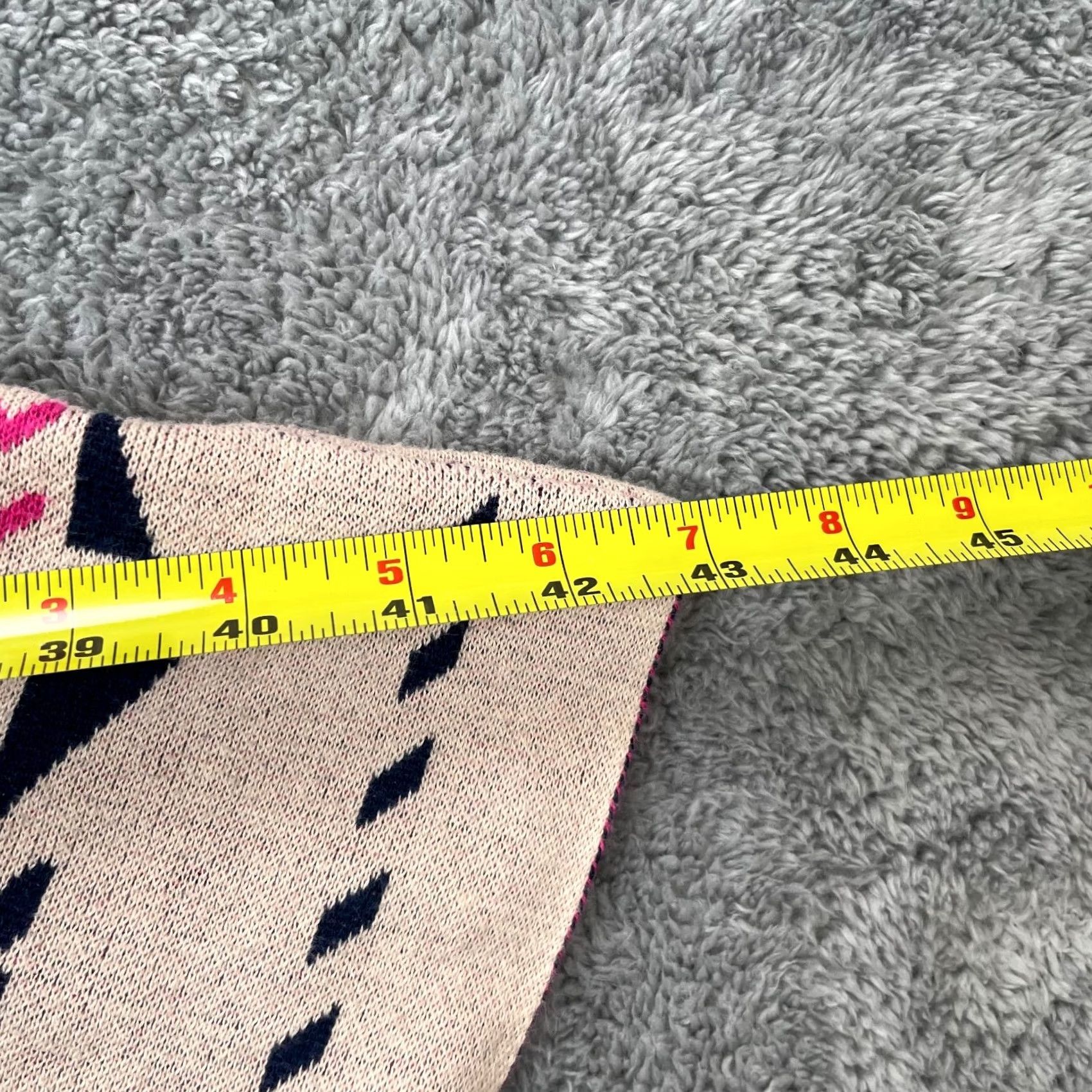 Pinko Flying Tomato Sweater Womens Large Beige Pink Poncho Aztec Print Cotton Shawl Cardigan Casual Fall Winter Size L / US 10 / IT 46 - 7 Thumbnail
