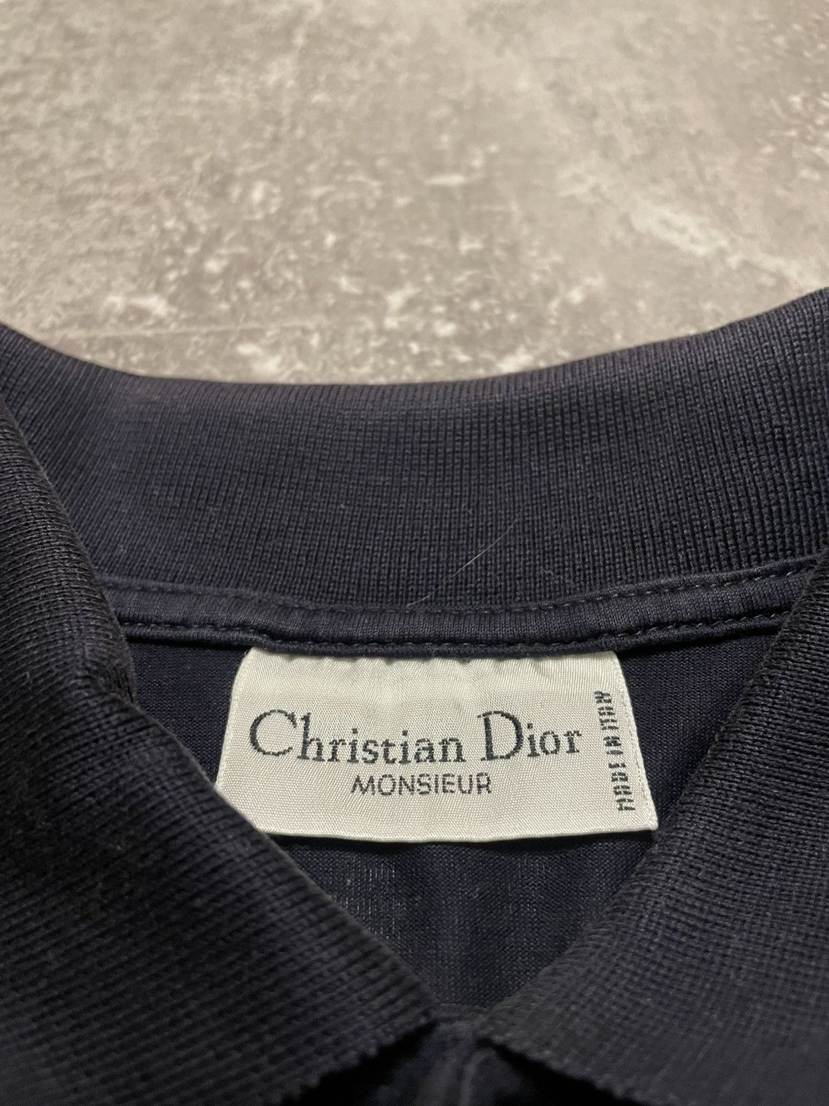 Christian Dior Monsieur Vintage Christian Dior Monsieur Striped Polo Shirt 90s Size US M / EU 48-50 / 2 - 9 Thumbnail