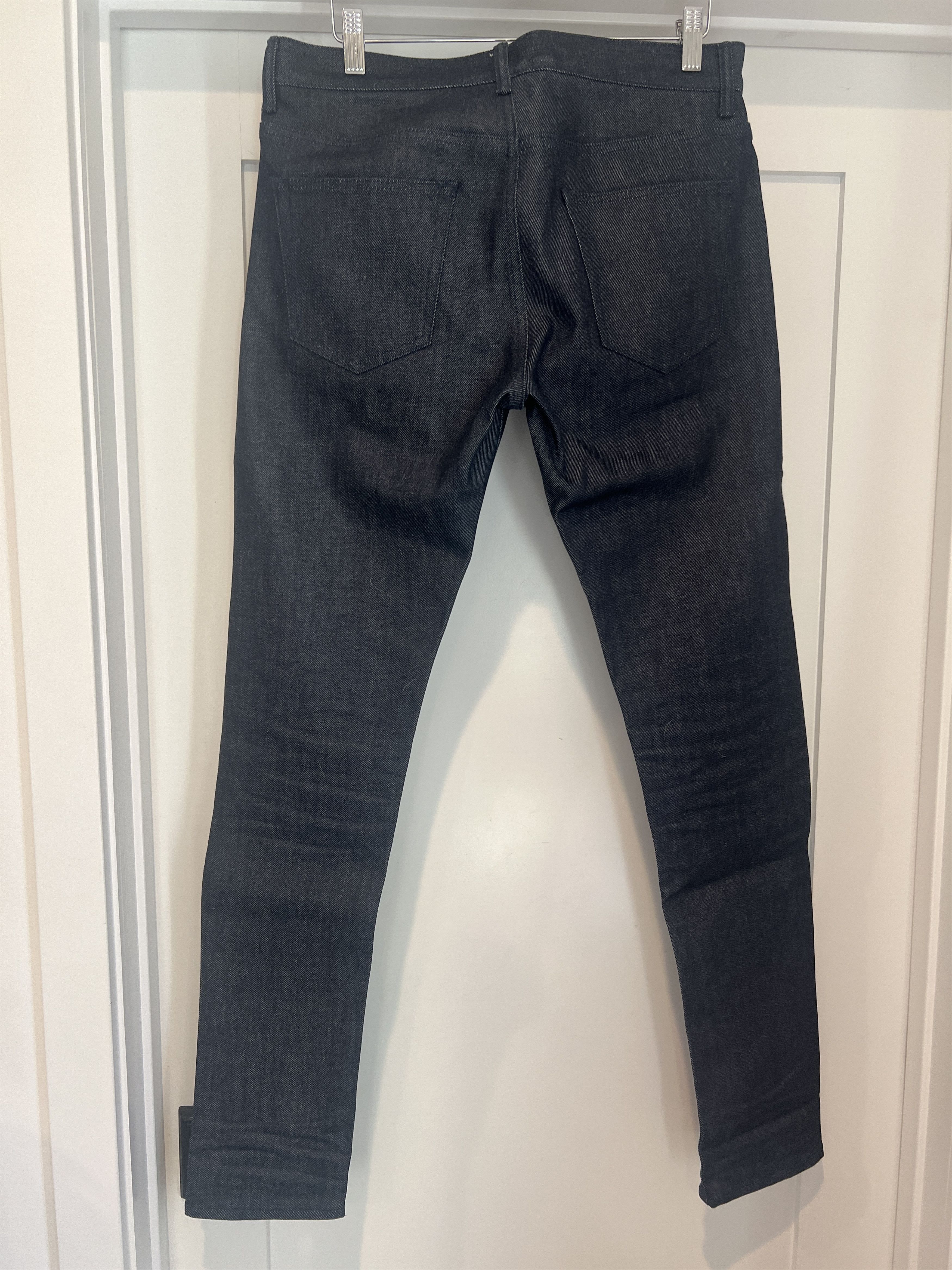 John Elliott The Cast 2 Slim Raw Indigo Size US 31 - 3 Thumbnail