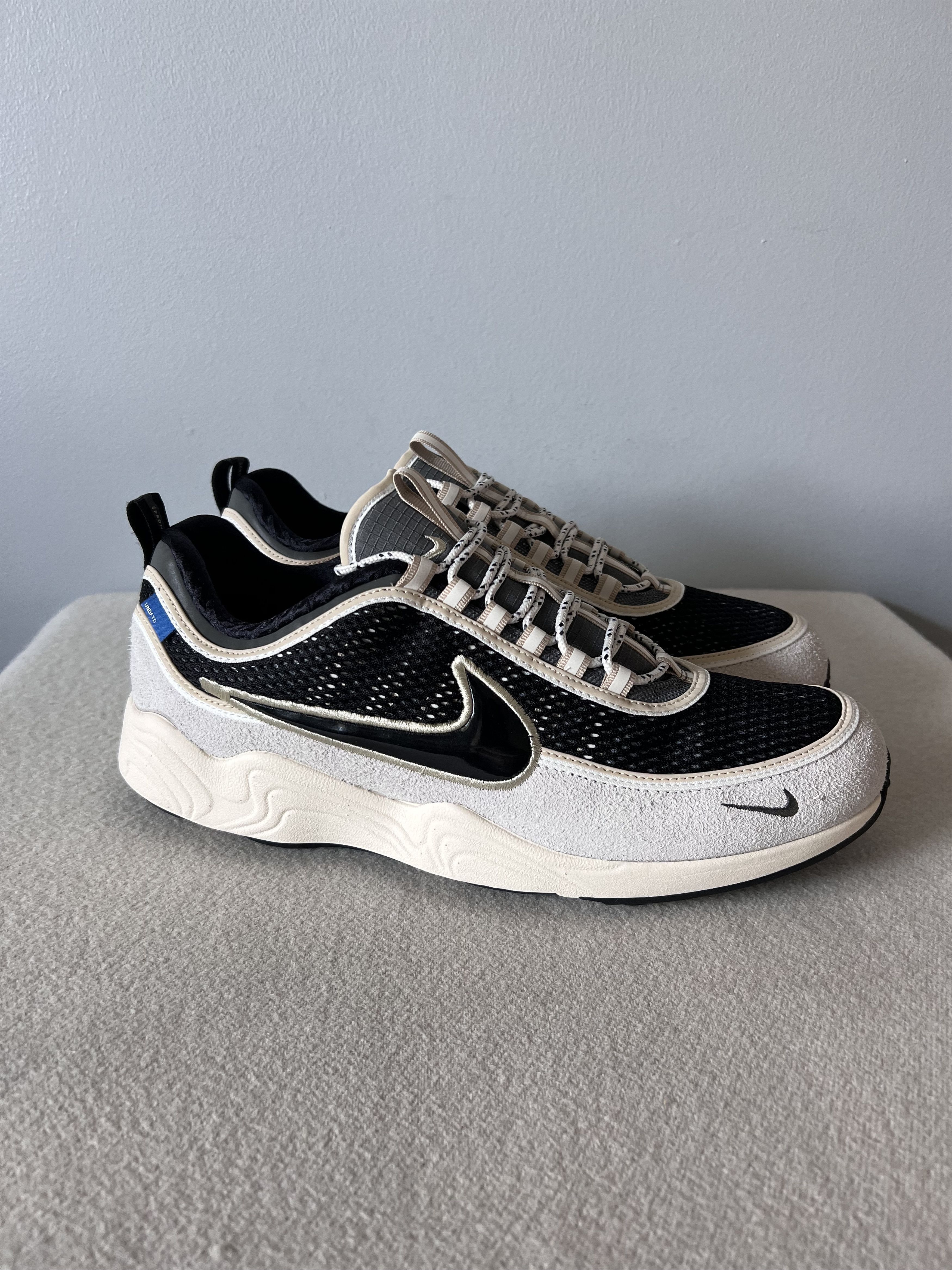 Nike × Undefeated Undefeated Nike Air Zoom Spiridon SP in Phantom White Size US 13 / EU 46 - 1 Thumbnail