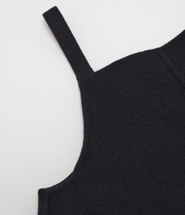 Jil Sander o1w1db10825 Midi Dress in Black Size M / US 6-8 / IT 42-44 - 2 Thumbnail