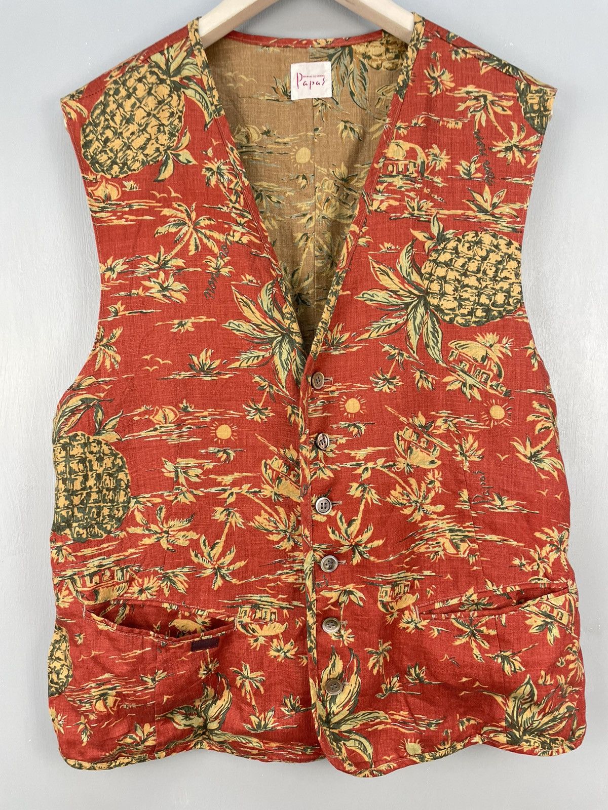 Vintage Vintage Papas vest Size 42L - 3 Thumbnail