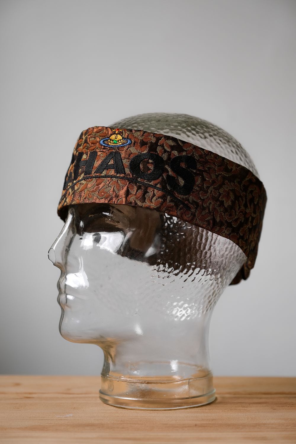 Vivienne Westwood Vivienne Westwood Vintage Jacquard Head Band Brown Size ONE SIZE - 1 Thumbnail