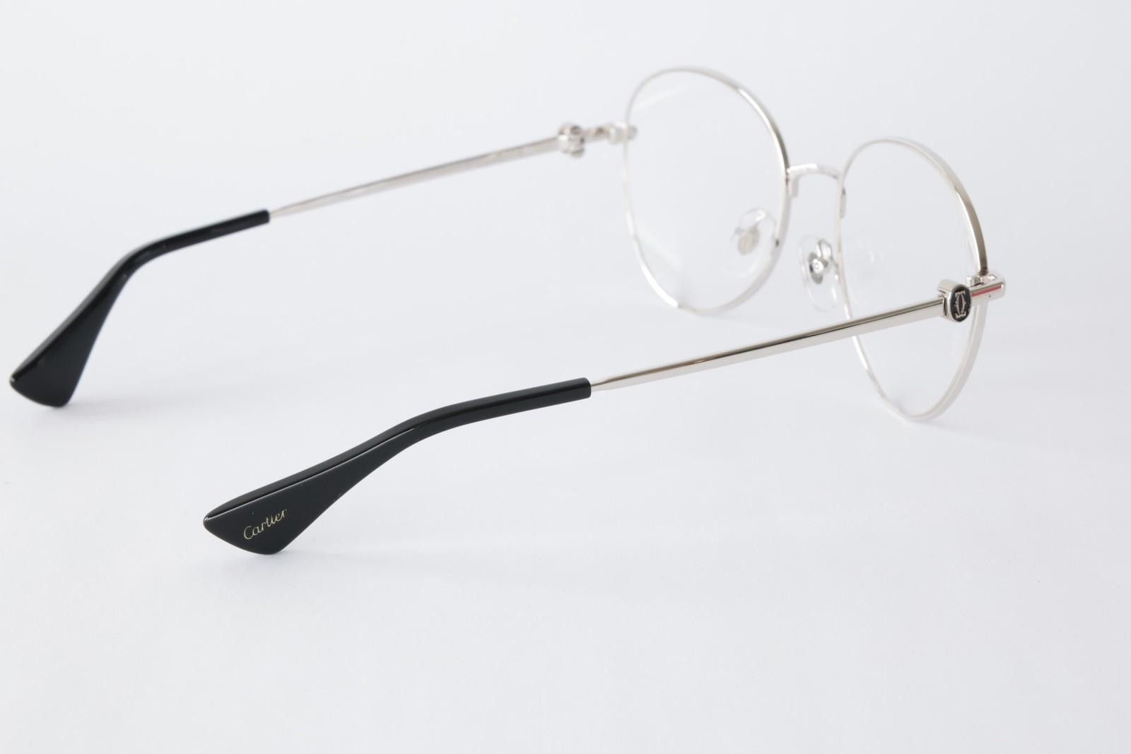 Cartier New Cartier eyewear optical eyeglasses CT0449O 004 silver Size ONE SIZE - 6 Thumbnail