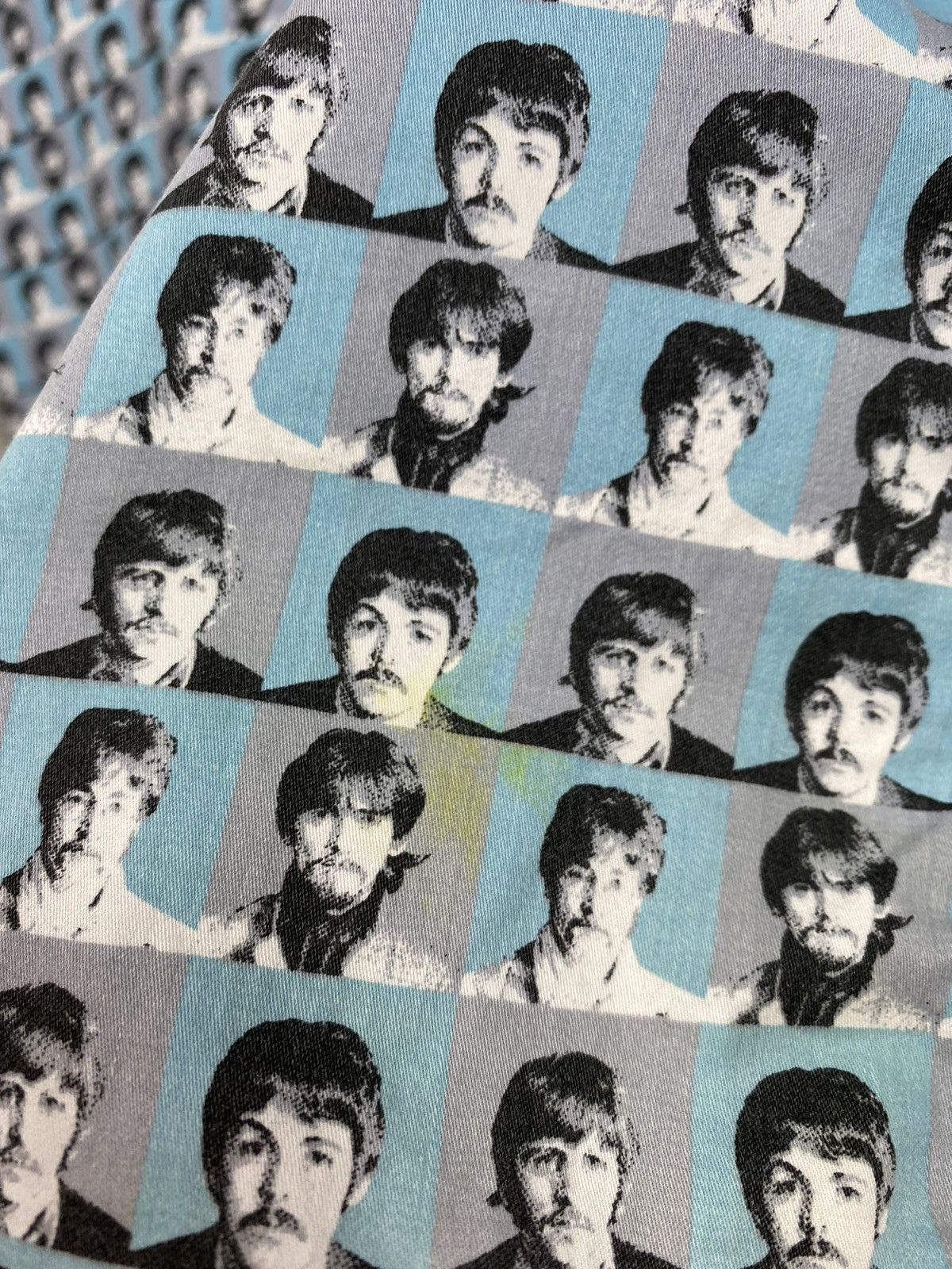 Band Tees The Beatles monogram faces shirt All over print Men oversize Size US XXL / EU 58 / 5 - 18 Thumbnail