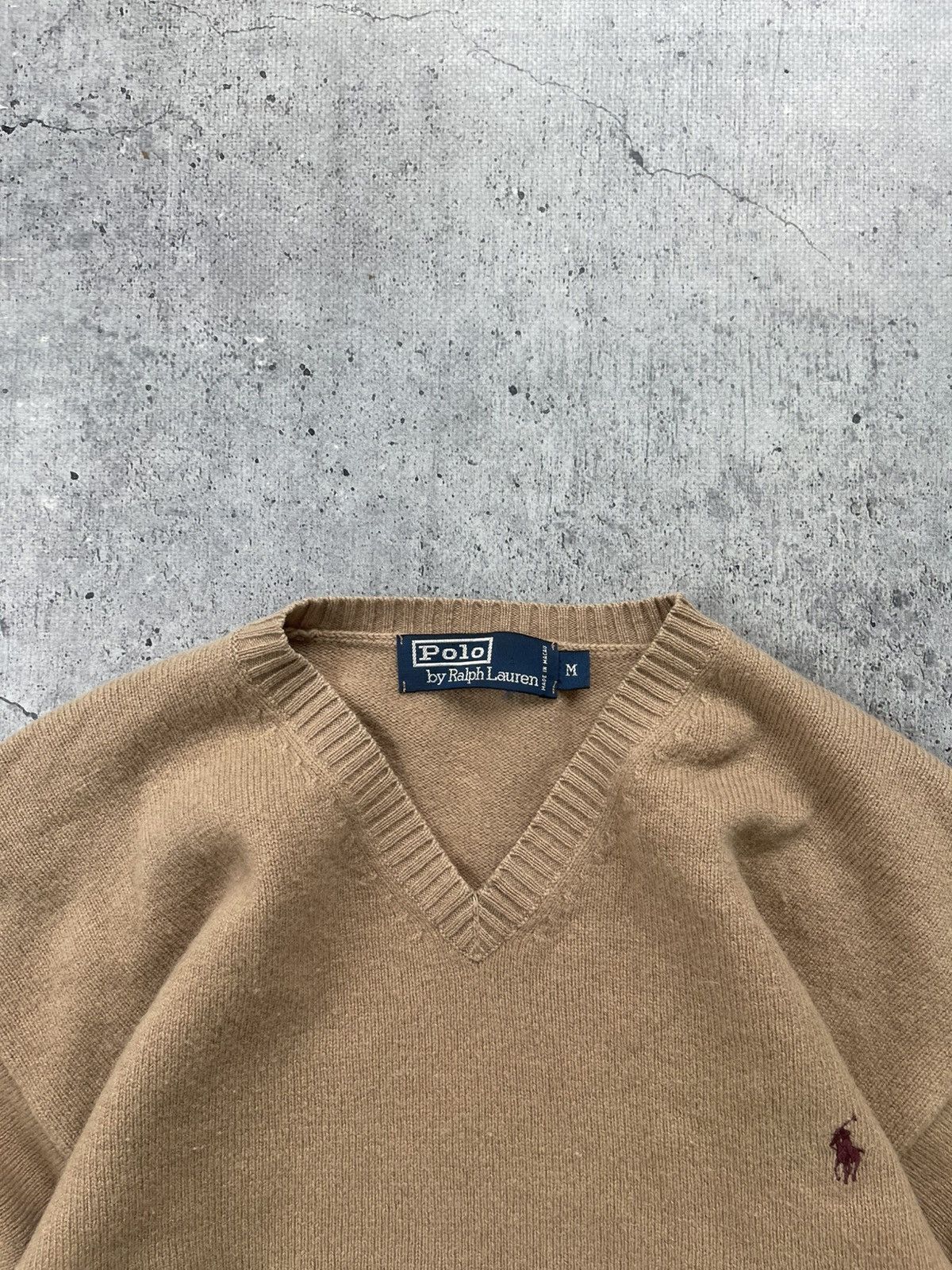 Polo Ralph Lauren × Vintage Vintage Polo Ralph Lauren Sweater Brown Pima Cotton Size US M / EU 48-50 / 2 - 6 Thumbnail