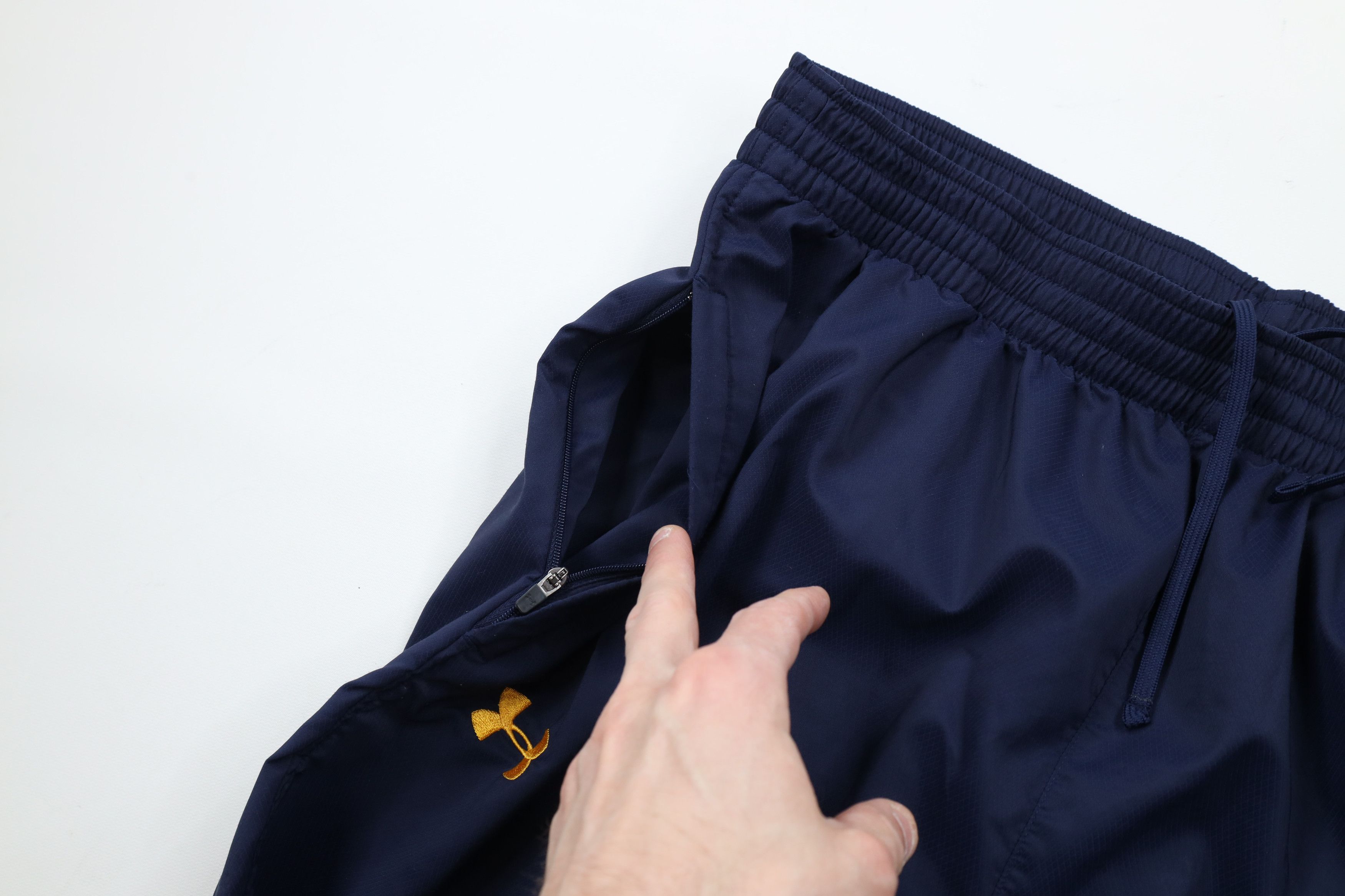 Under Armour × Vintage Under Armour University of Toledo Football Wide Leg Pants Size US 36 / EU 52 - 8 Thumbnail