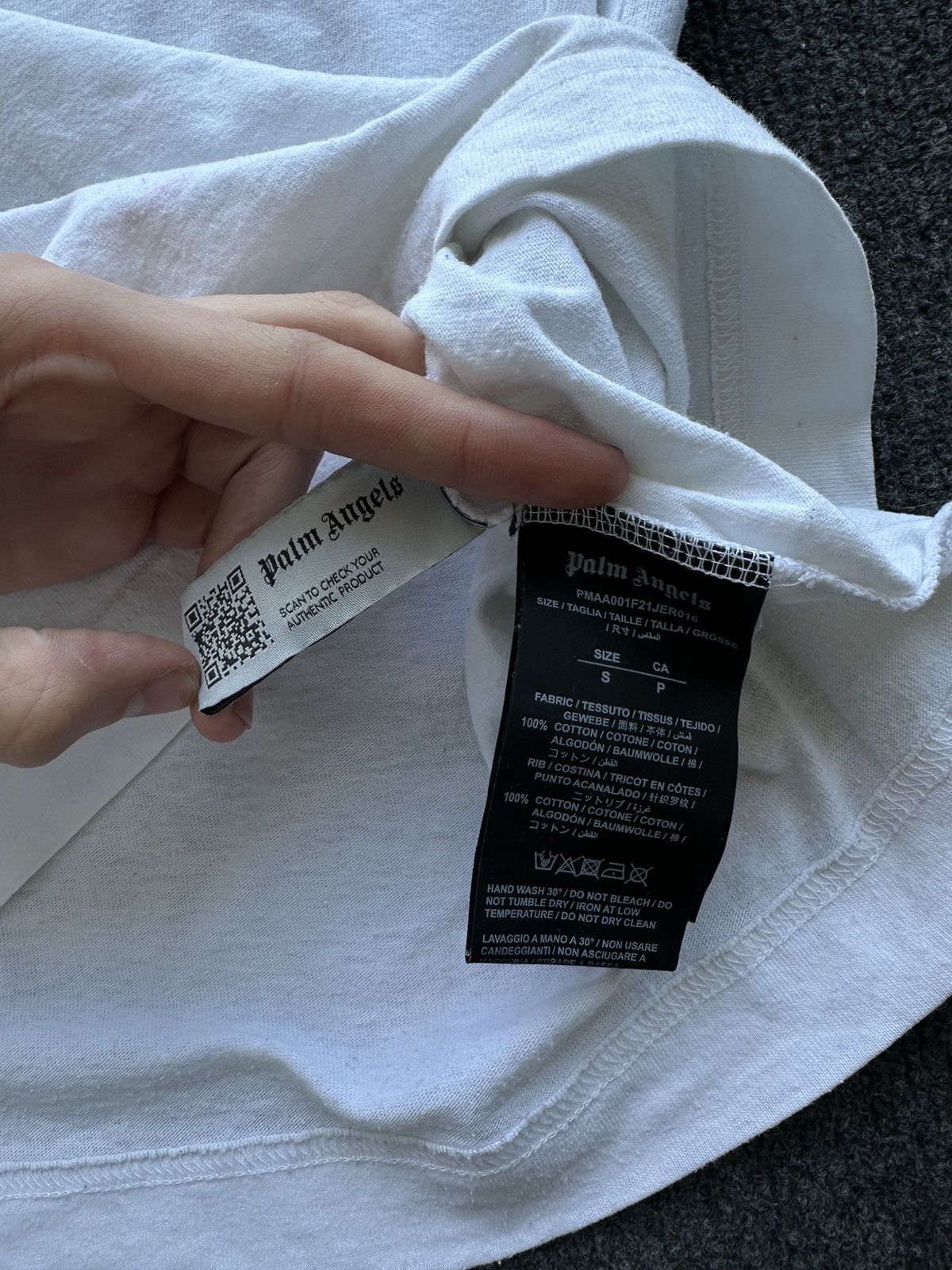 Palm Angels GRAIL🚨Palm Angels PALM STREET BIG LOGO T -Shirt y2k Size US S / EU 44-46 / 1 - 12 Thumbnail